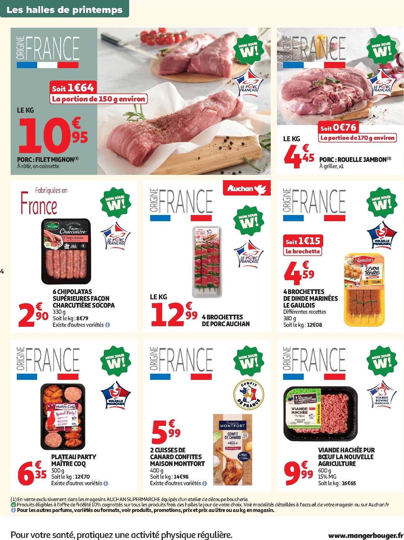 auchan - Auchan Supermarché - 25 jours folder voor volgende week van dinsdag 28/04/2026 tot zaterdag 02/05/2026 - page: 4