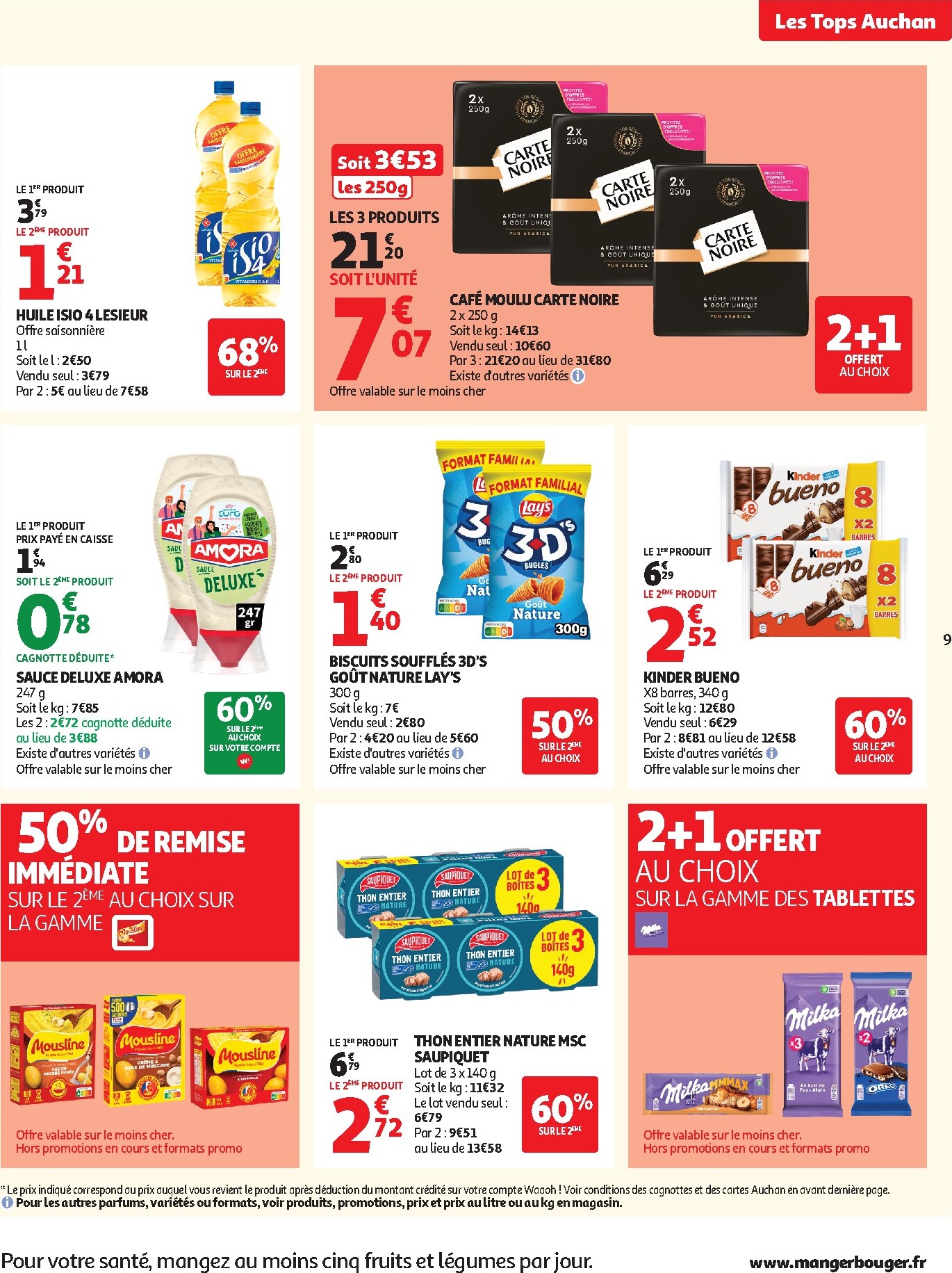 auchan - Auchan Supermarché - 25 jours folder voor volgende week van dinsdag 28/04/2026 tot zaterdag 02/05/2026 - page: 9