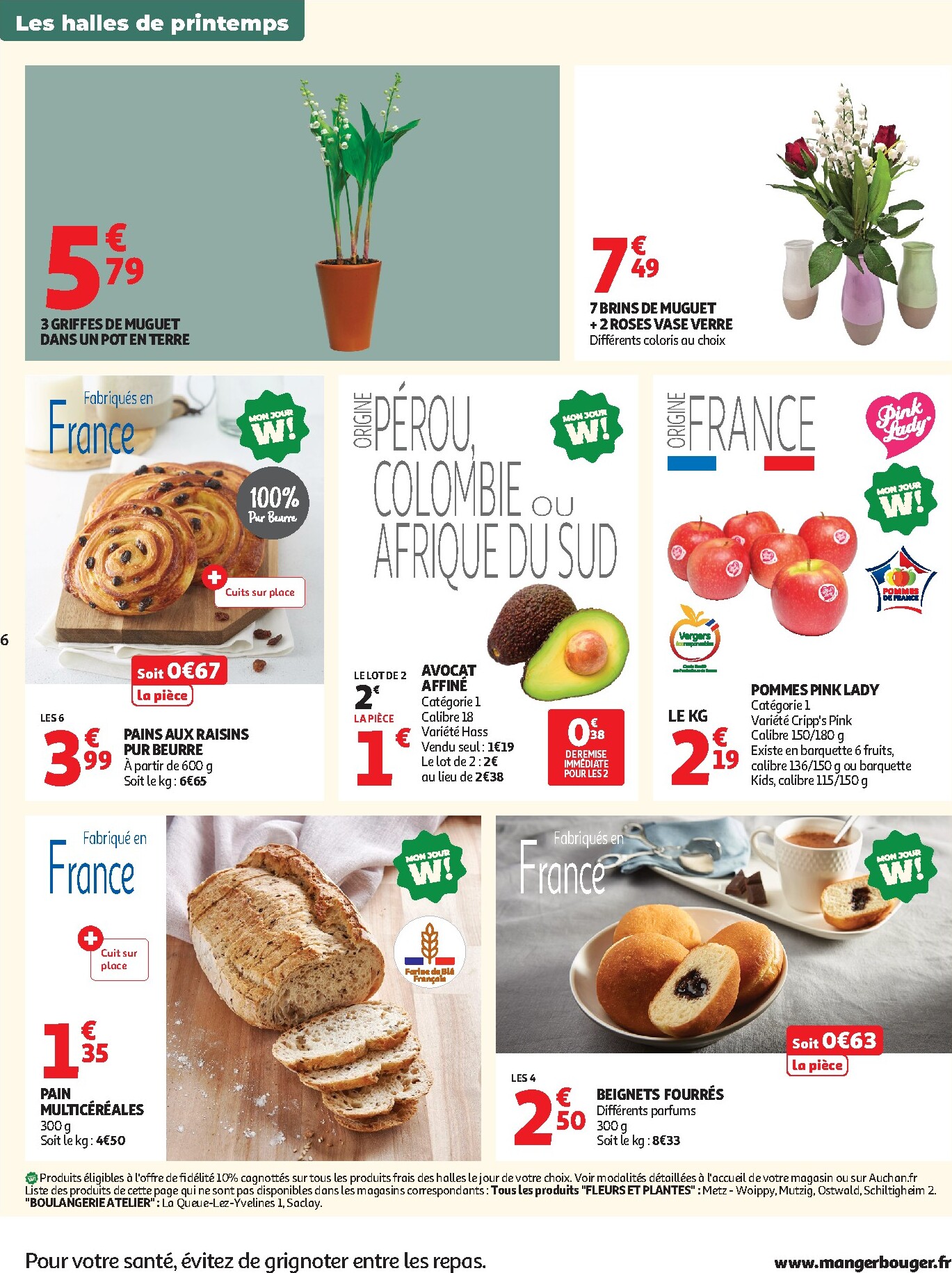 auchan - Auchan Supermarché - 25 jours folder voor volgende week van dinsdag 28/04/2026 tot zaterdag 02/05/2026 - page: 6