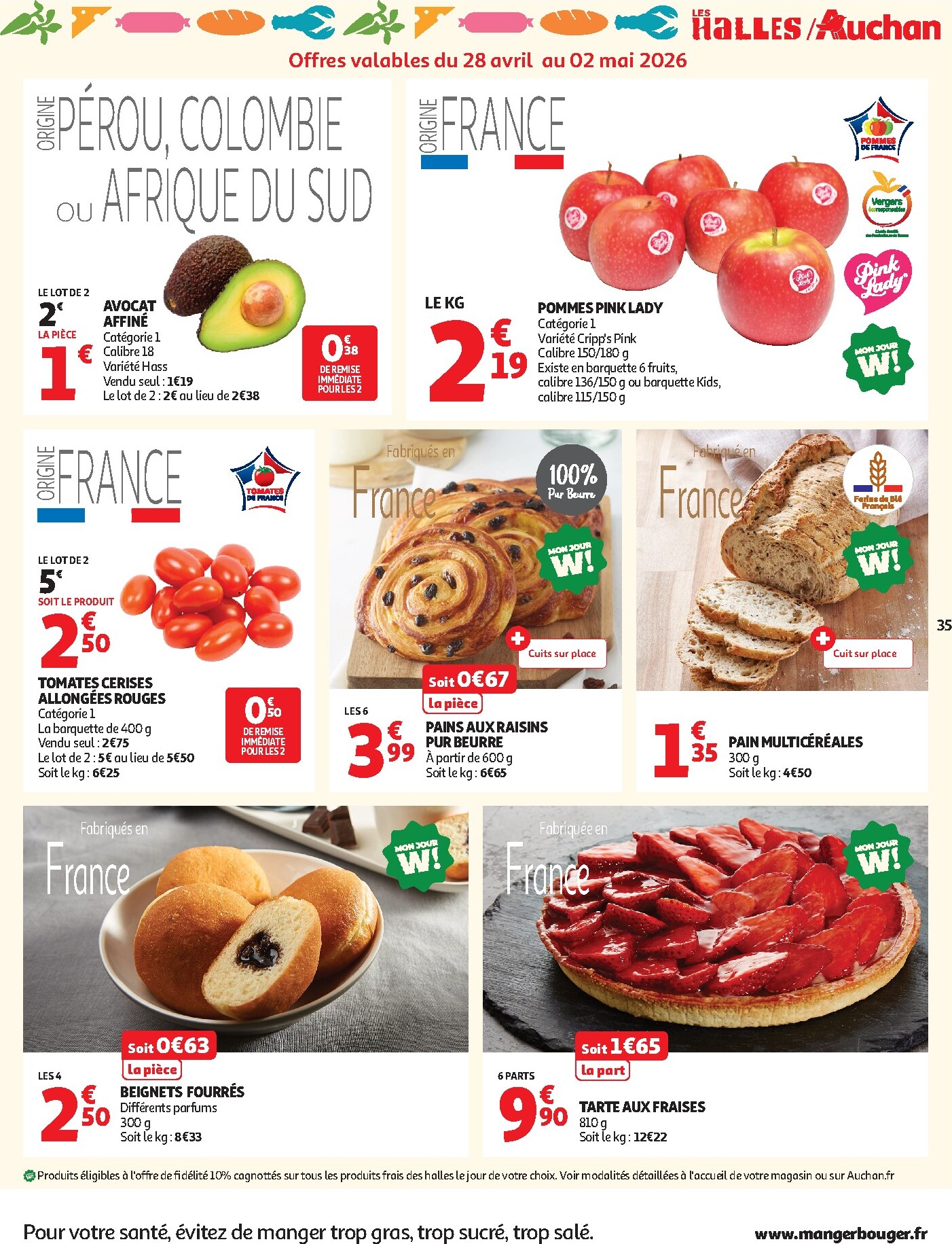 auchan - Auchan - 25 jours folder voor volgende week van dinsdag 28/04/2026 tot zondag 10/05/2026 - page: 35