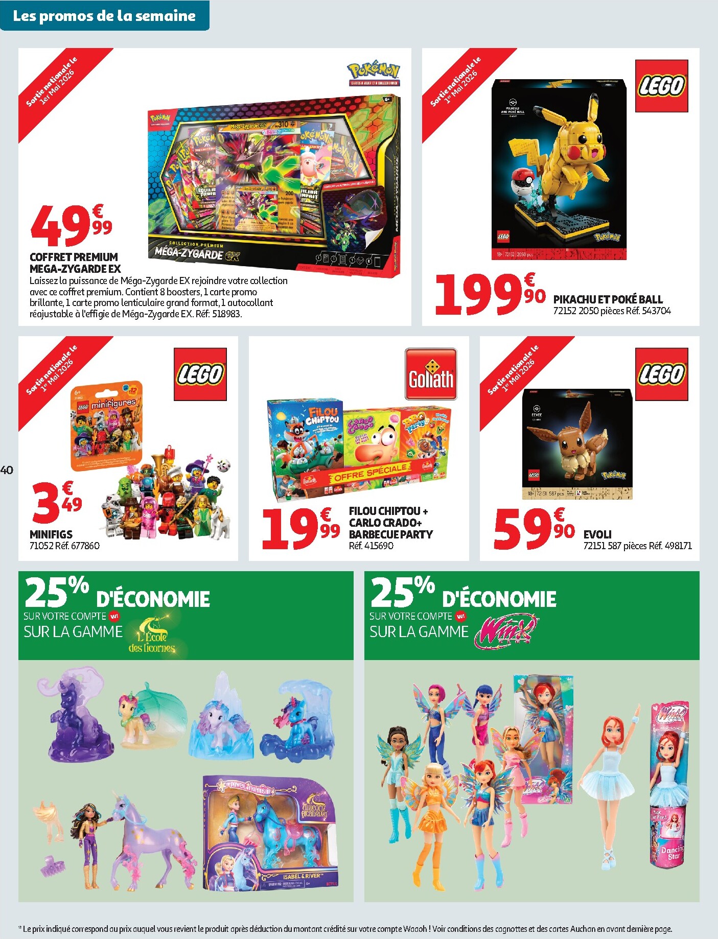 auchan - Auchan - 25 jours folder voor volgende week van dinsdag 28/04/2026 tot zondag 10/05/2026 - page: 40