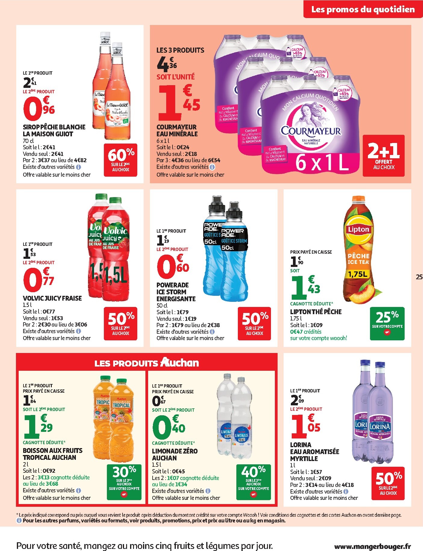 auchan - Auchan Supermarché - Produits laitiers folder voor volgende week van dinsdag 05/05/2026 tot zaterdag 16/05/2026 - page: 25