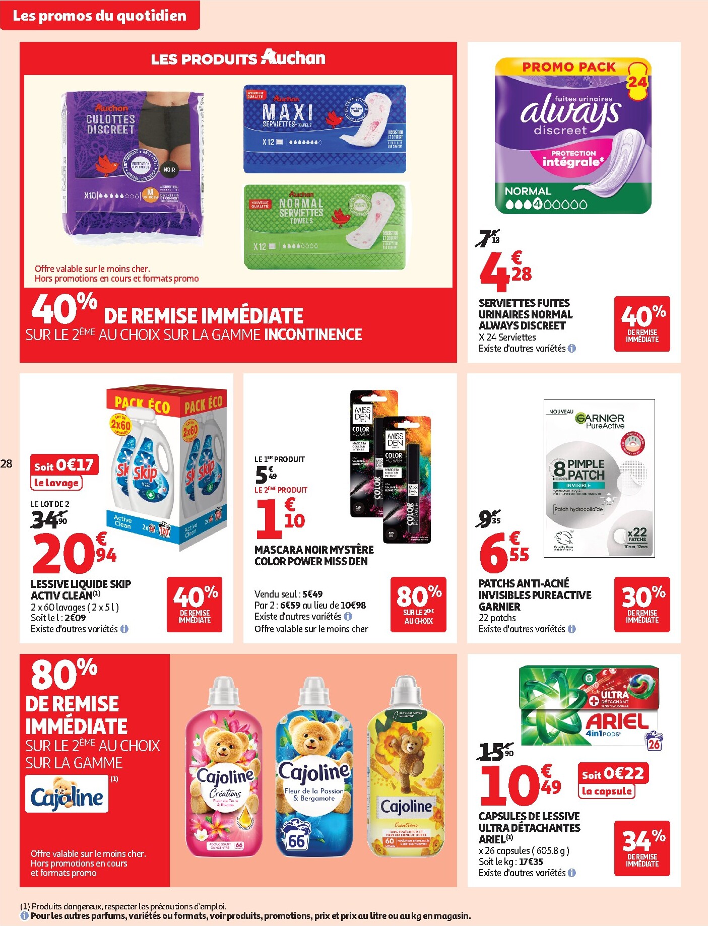 auchan - Auchan Supermarché - Produits laitiers folder voor volgende week van dinsdag 05/05/2026 tot zaterdag 16/05/2026 - page: 28