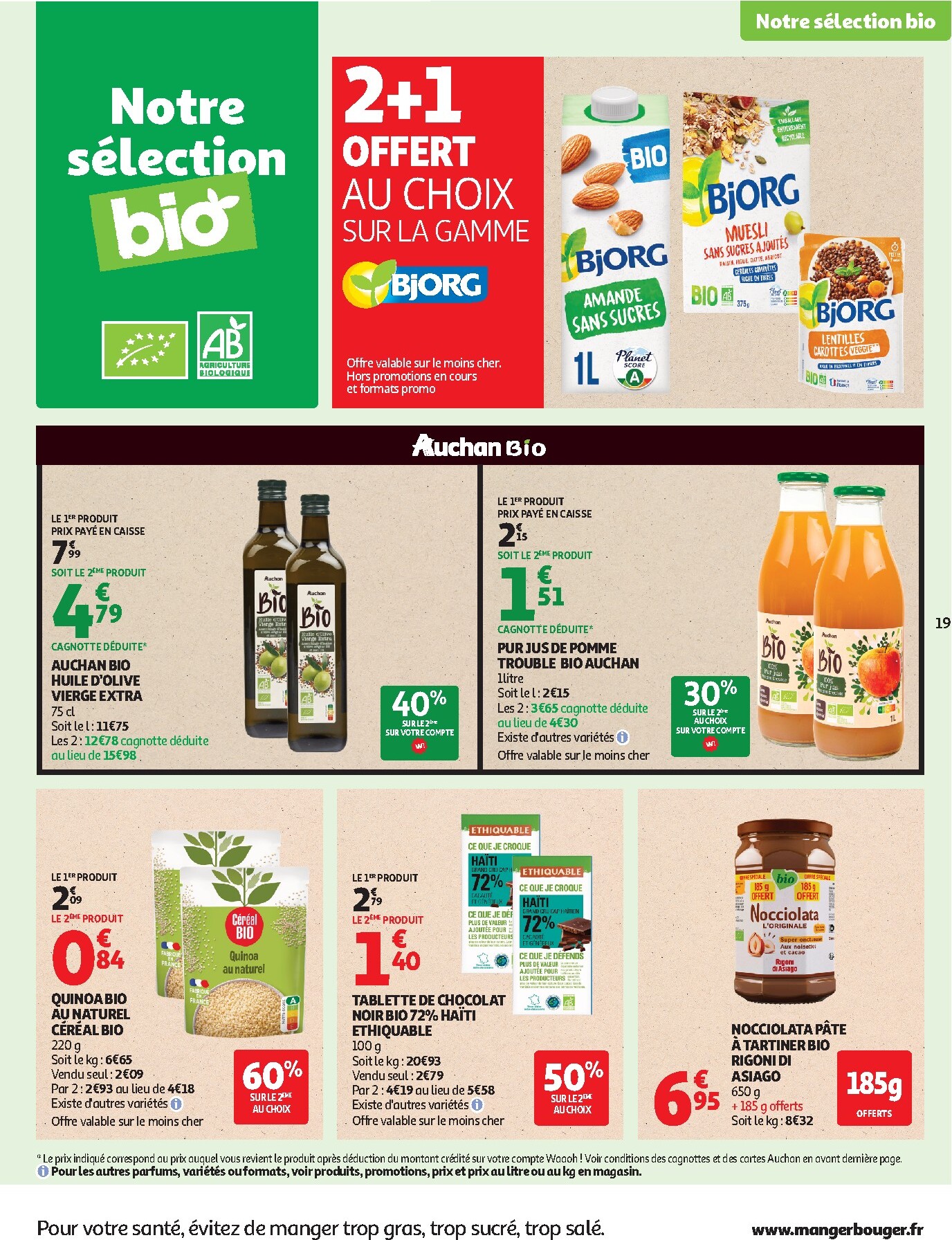 auchan - Auchan Supermarché - Produits laitiers folder voor volgende week van dinsdag 05/05/2026 tot zaterdag 16/05/2026 - page: 19