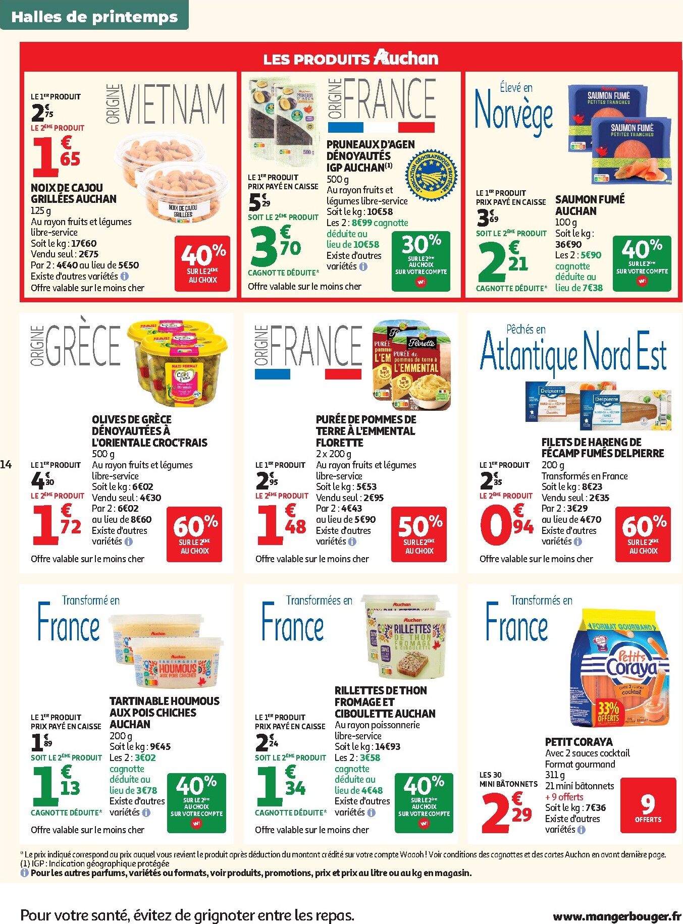 auchan - Auchan Supermarché - Produits laitiers folder voor volgende week van dinsdag 05/05/2026 tot zaterdag 16/05/2026 - page: 14