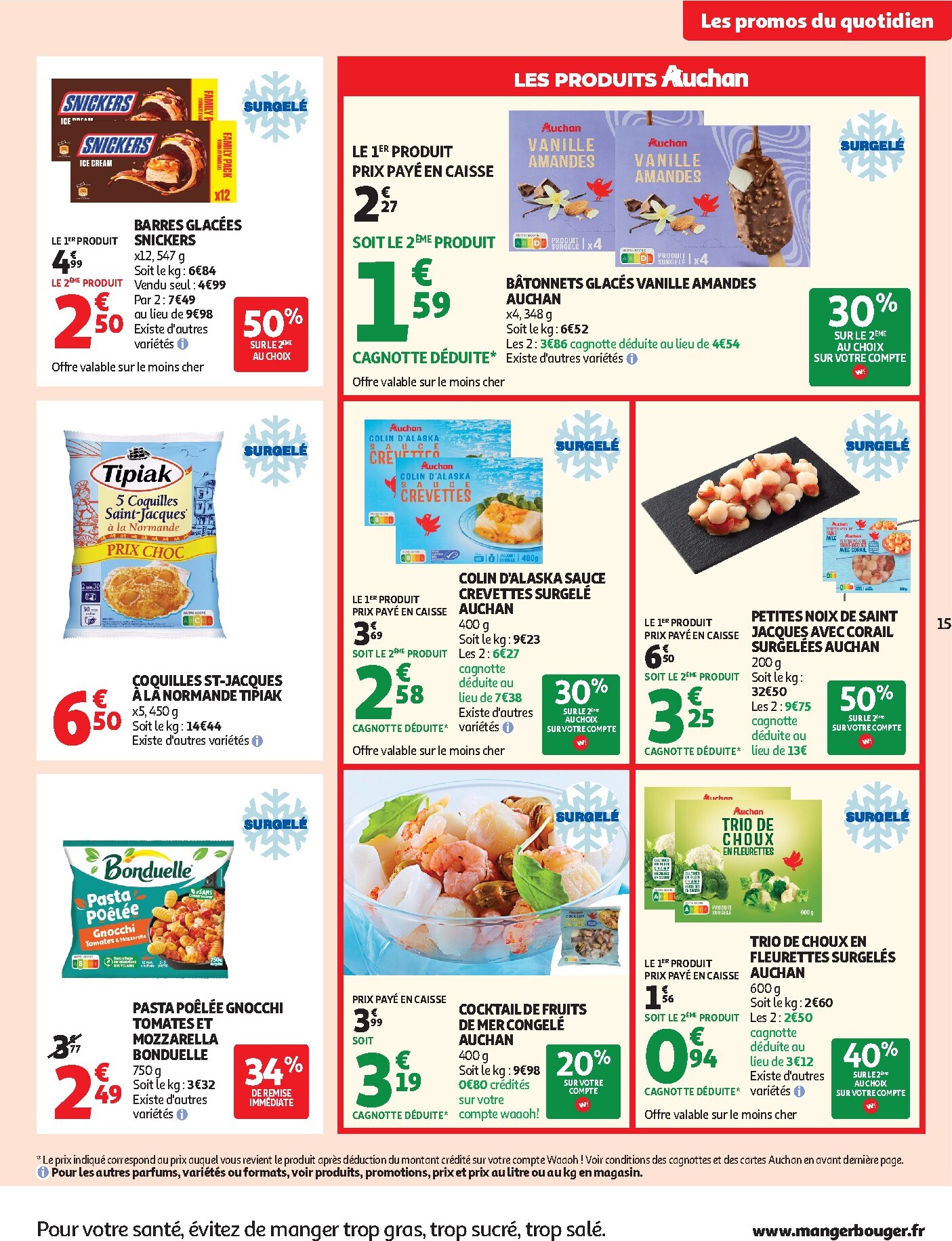 auchan - Auchan Supermarché - Produits laitiers folder voor volgende week van dinsdag 05/05/2026 tot zaterdag 16/05/2026 - page: 15