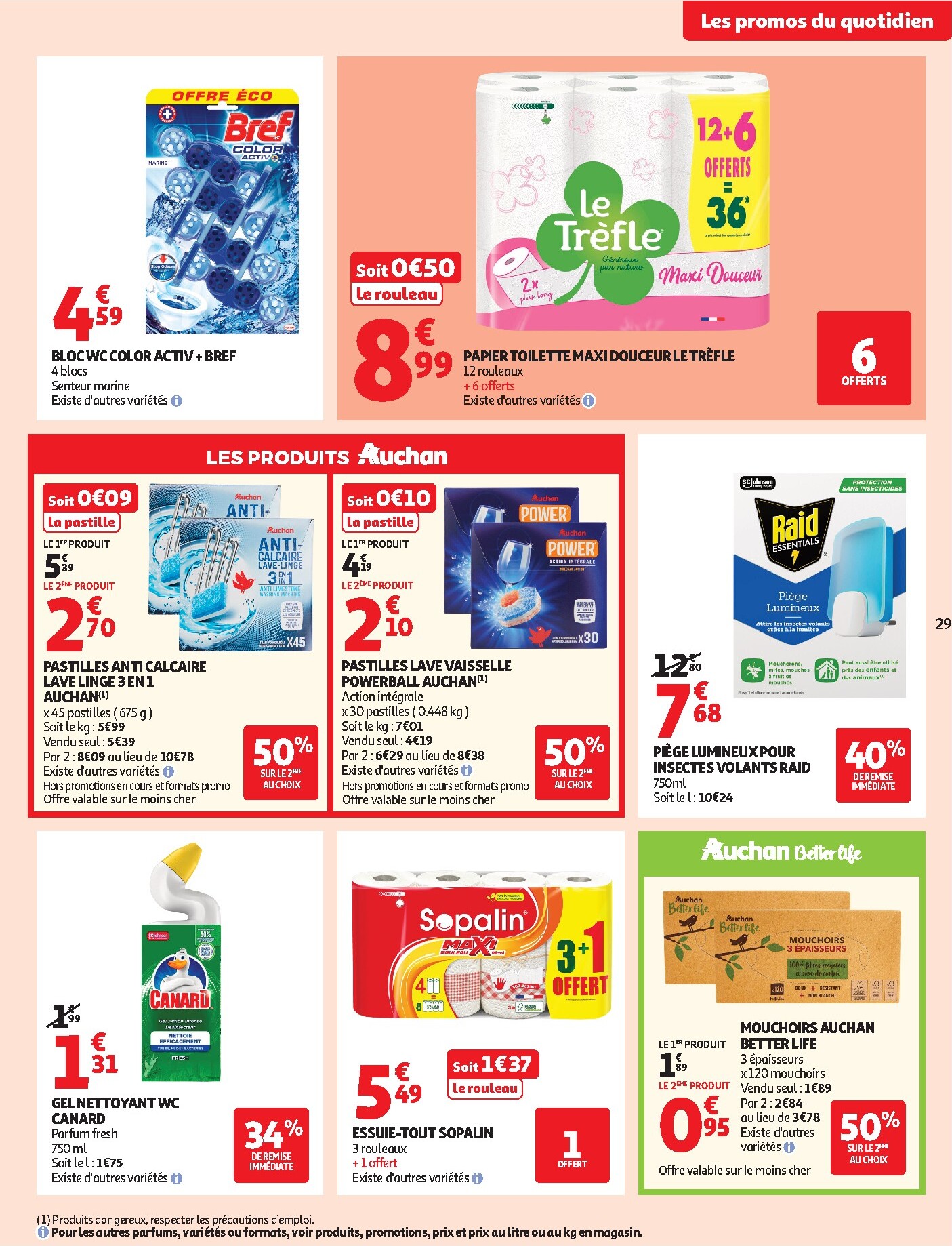auchan - Auchan Supermarché - Produits laitiers folder voor volgende week van dinsdag 05/05/2026 tot zaterdag 16/05/2026 - page: 29