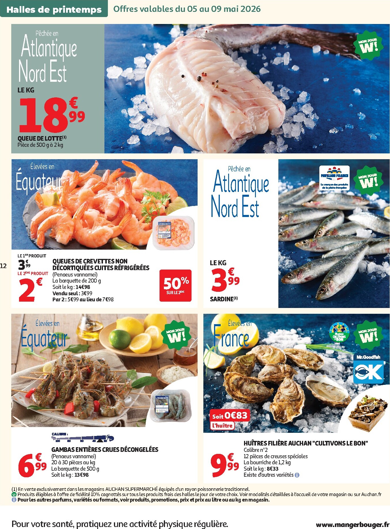 auchan - Auchan Supermarché - Produits laitiers folder voor volgende week van dinsdag 05/05/2026 tot zaterdag 16/05/2026 - page: 12