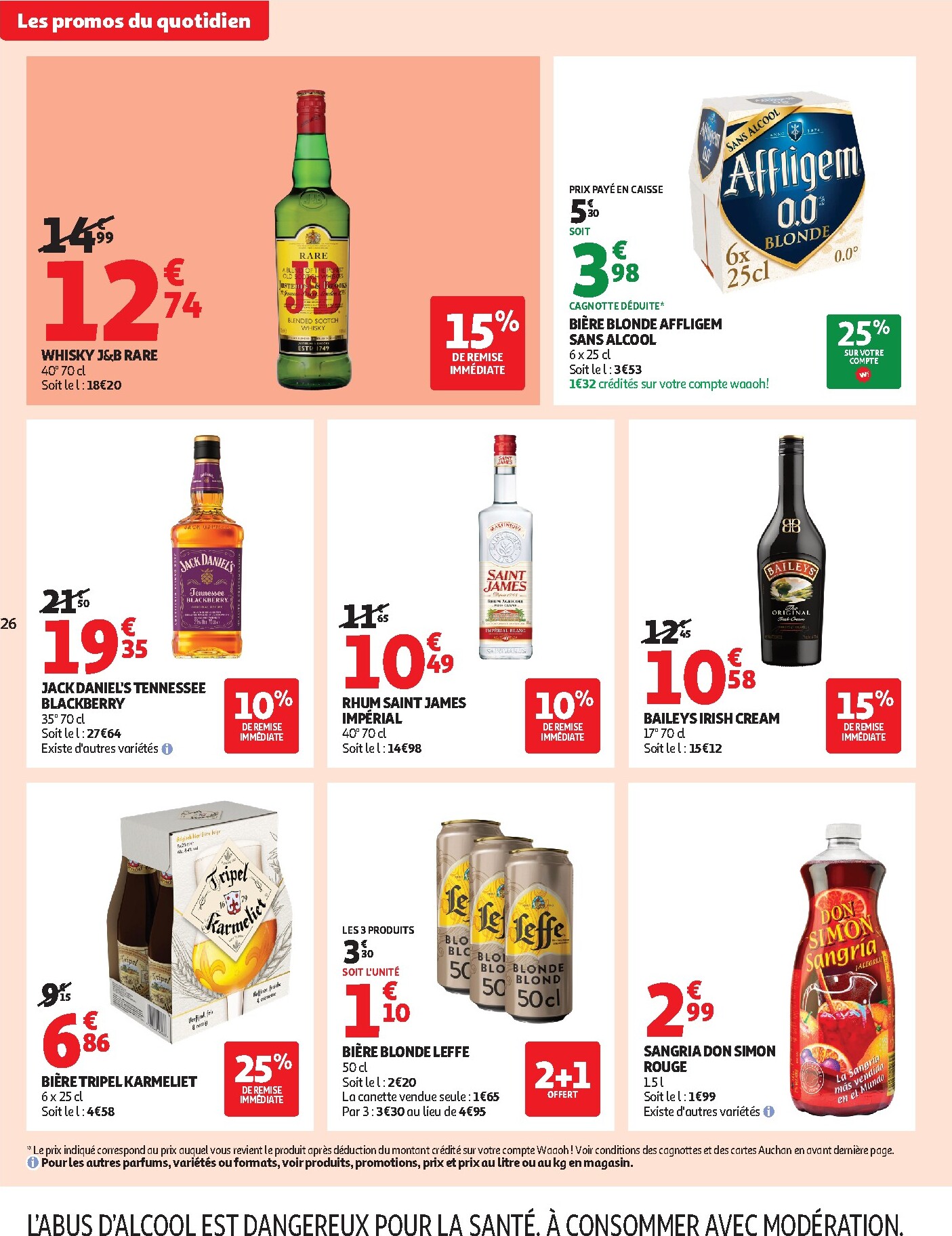 auchan - Auchan Supermarché - Produits laitiers folder voor volgende week van dinsdag 05/05/2026 tot zaterdag 16/05/2026 - page: 26