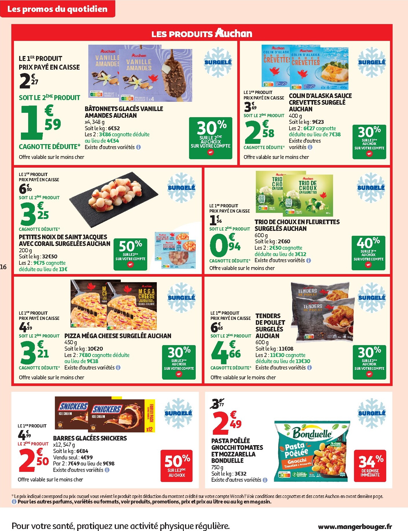 auchan - Auchan - Produits laitiers folder voor volgende week van dinsdag 05/05/2026 tot zondag 17/05/2026 - page: 16