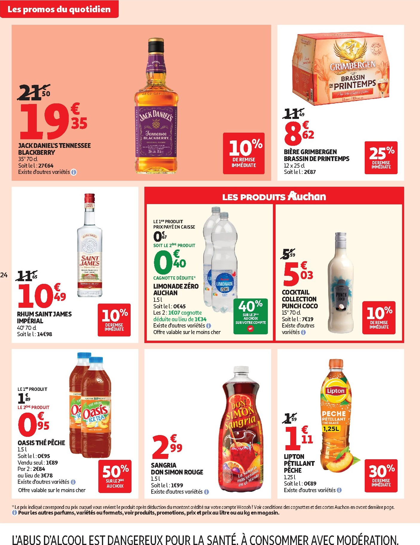 auchan - Auchan - Produits laitiers folder voor volgende week van dinsdag 05/05/2026 tot zondag 17/05/2026 - page: 24