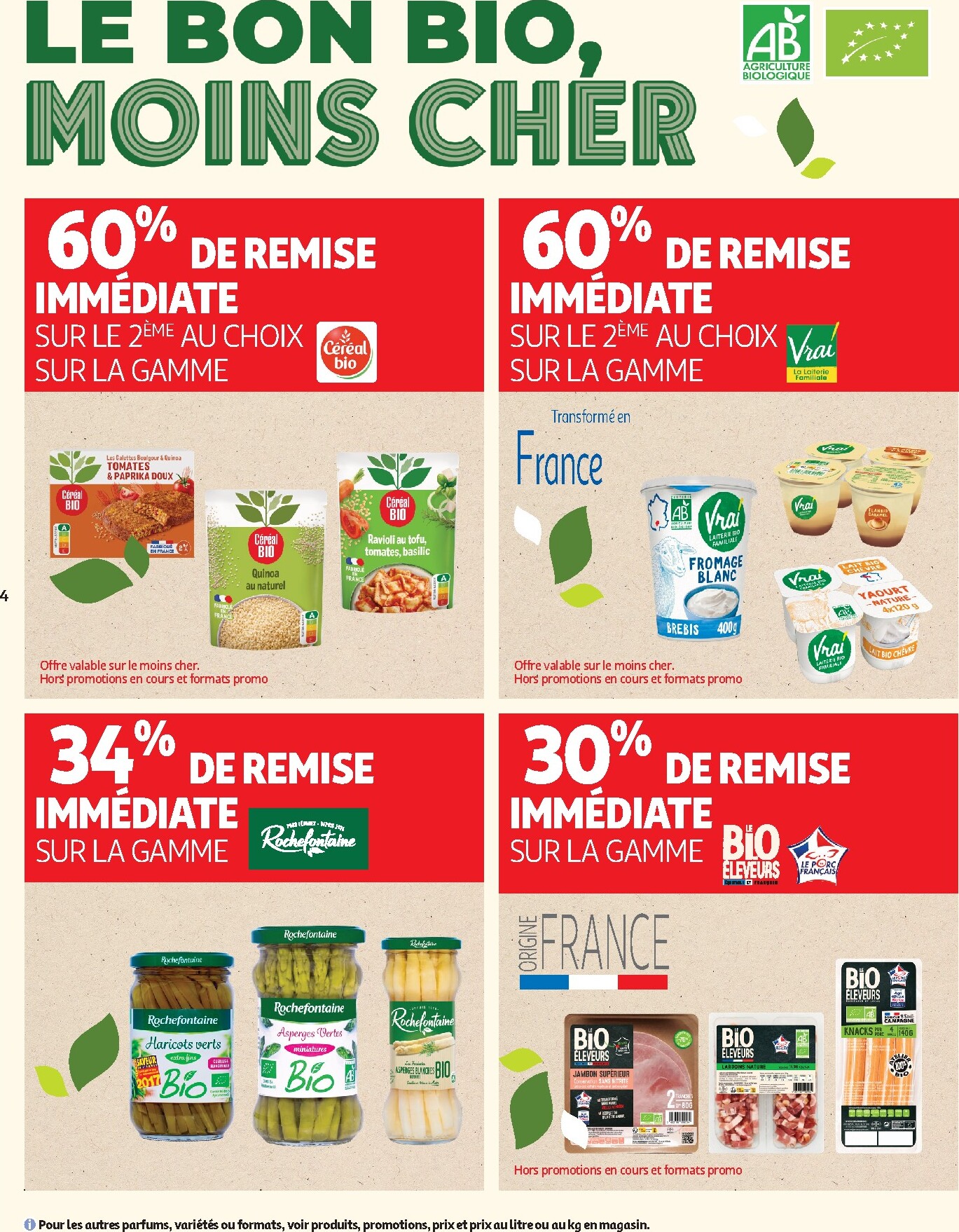auchan - Auchan - Sélection bio folder voor volgende week van dinsdag 05/05/2026 tot zondag 17/05/2026 - page: 4