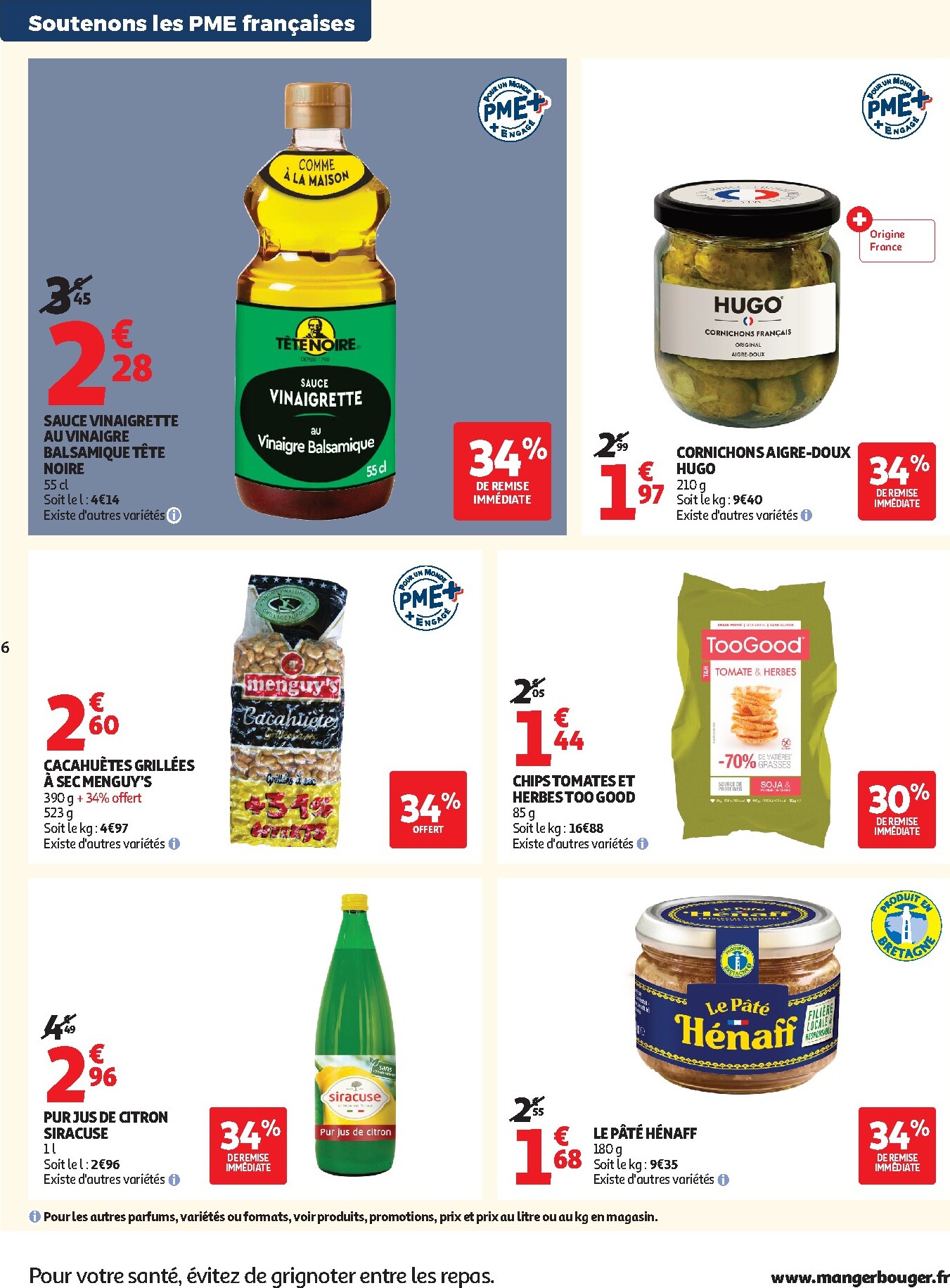 auchan - Auchan - Soutenous les PME Françaises folder voor volgende week van dinsdag 05/05/2026 tot zondag 17/05/2026 - page: 6