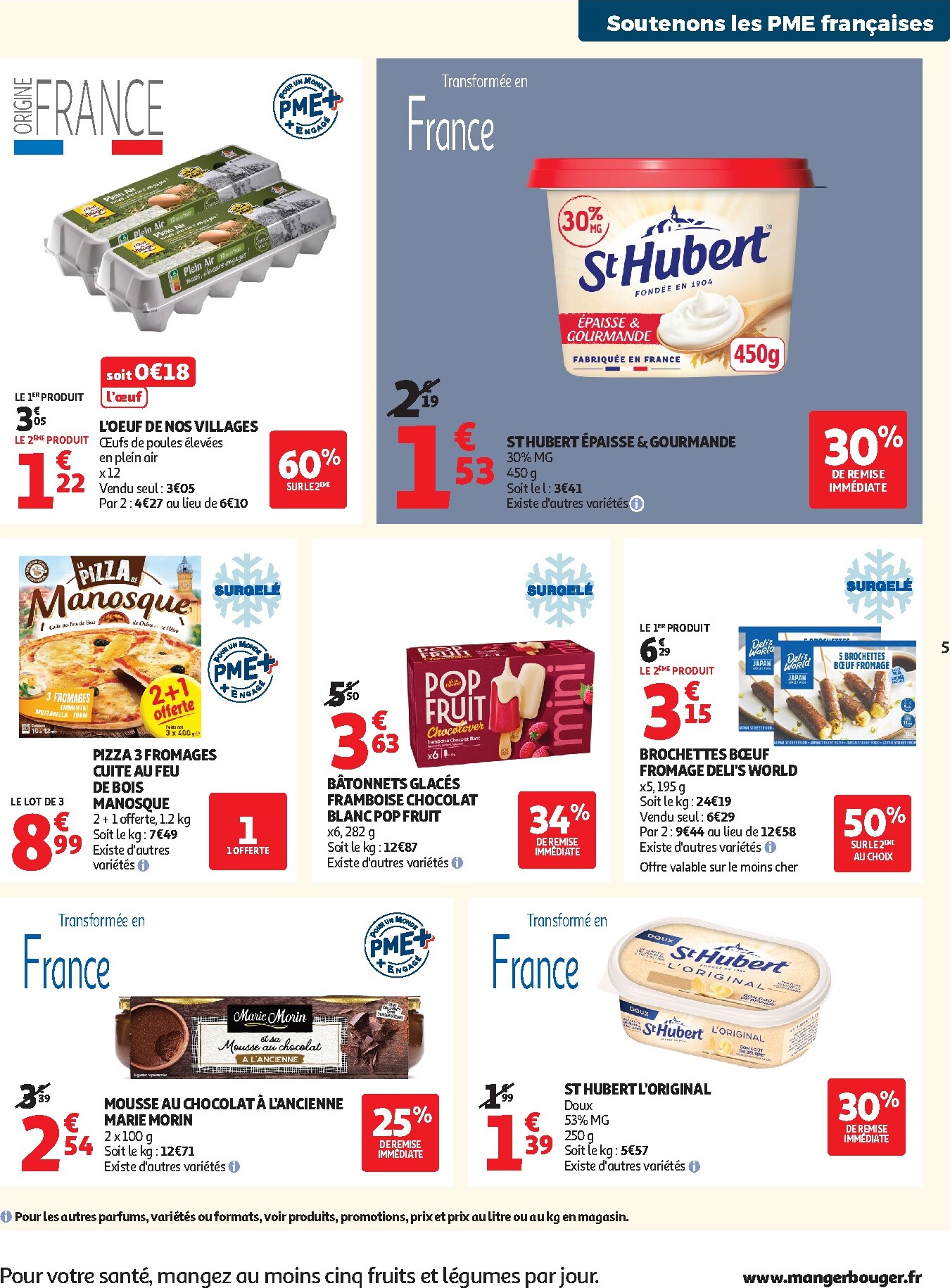 auchan - Auchan - Soutenous les PME Françaises folder voor volgende week van dinsdag 05/05/2026 tot zondag 17/05/2026 - page: 5