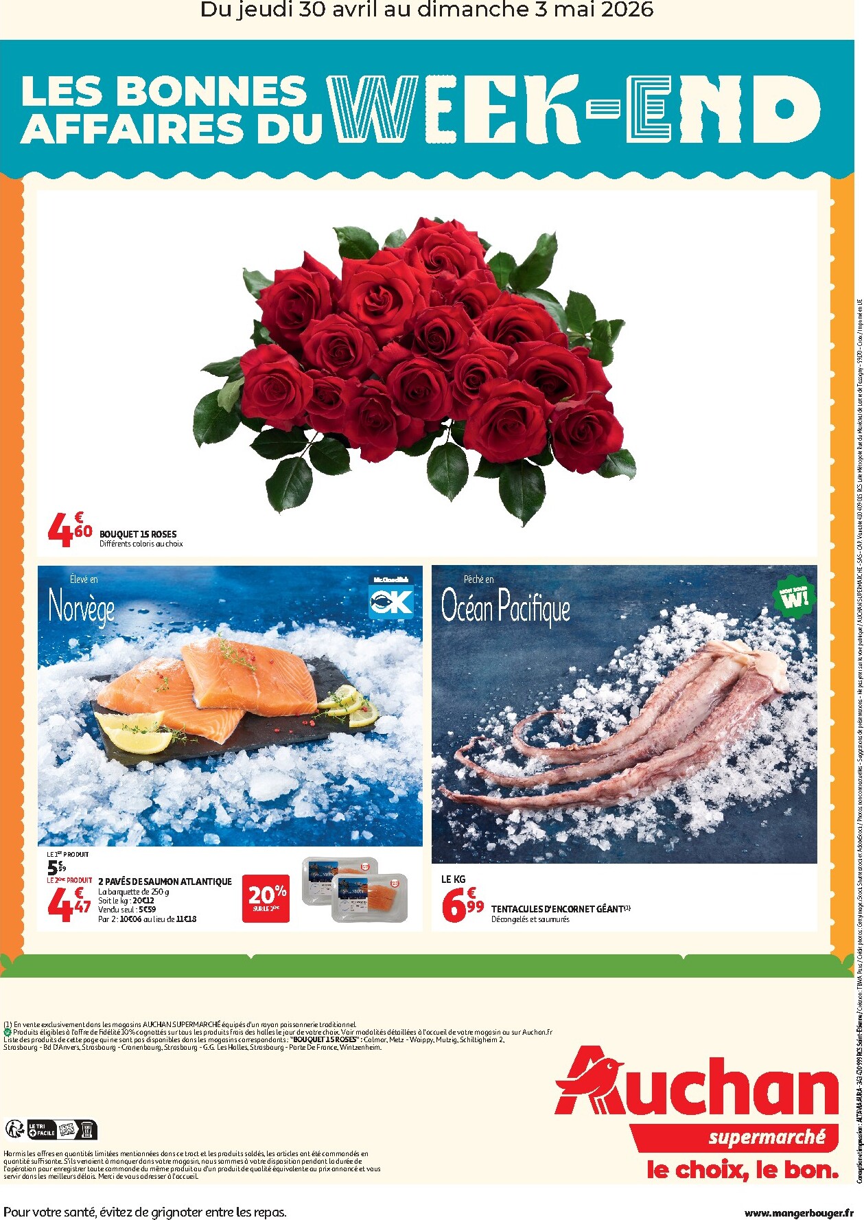 auchan - Huidige Auchan Supermarché - Les bons plans du week-end folder geldig van donderdag 30/04/2026 tot zondag 03/05/2026 - page: 2
