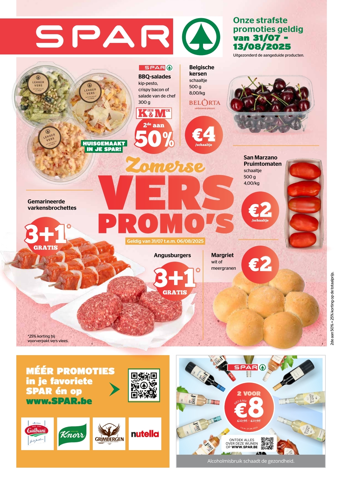 spar - Spar folder geldig vanaf 31/07 - 13/08