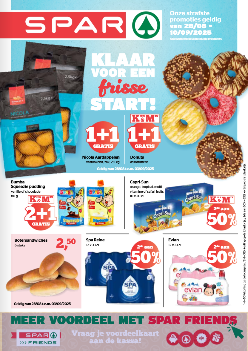spar - Spar folder geldig vanaf 28/08 - 10/09
