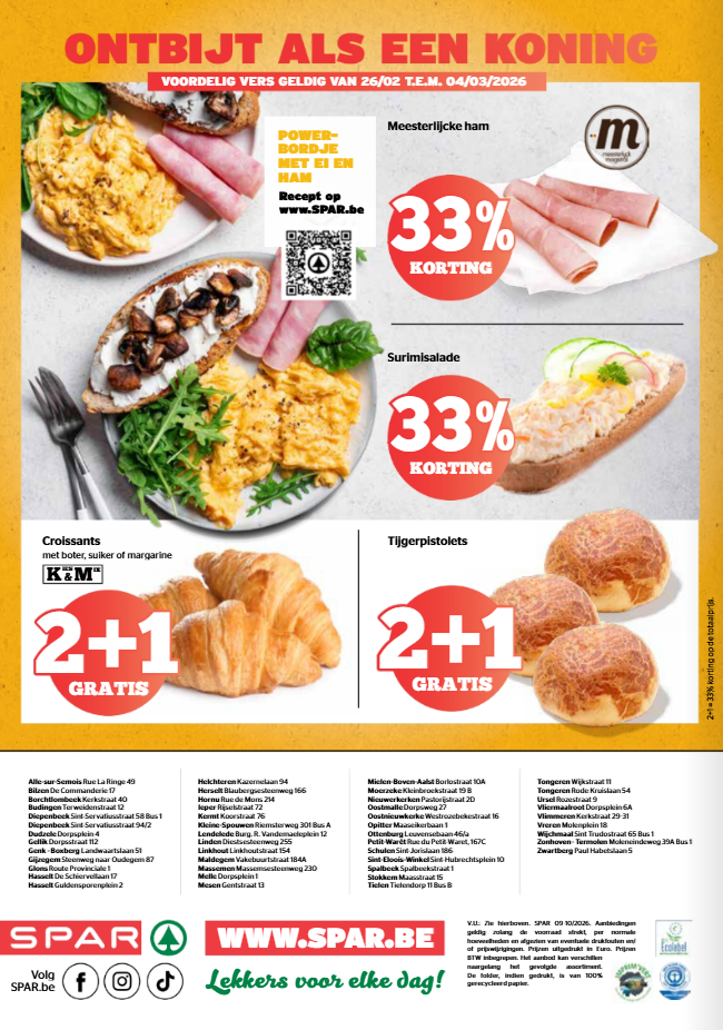 spar - De Spar folder geldig vanaf 26/02/2026 t/m 11/03/2026 - page: 4