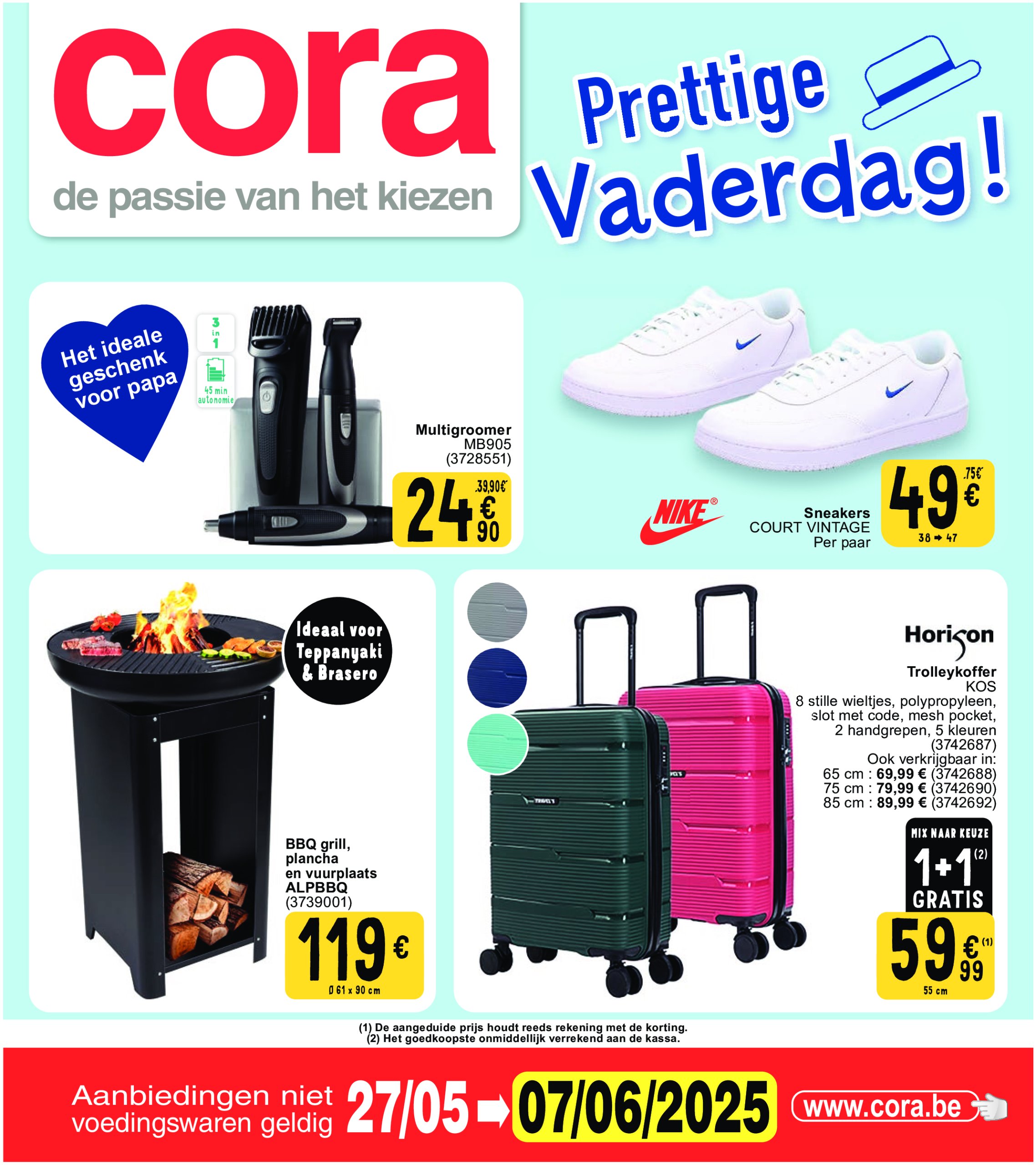 cora - Cora - Prettige Vaderdag folder geldig vanaf 27/05 - 07/06