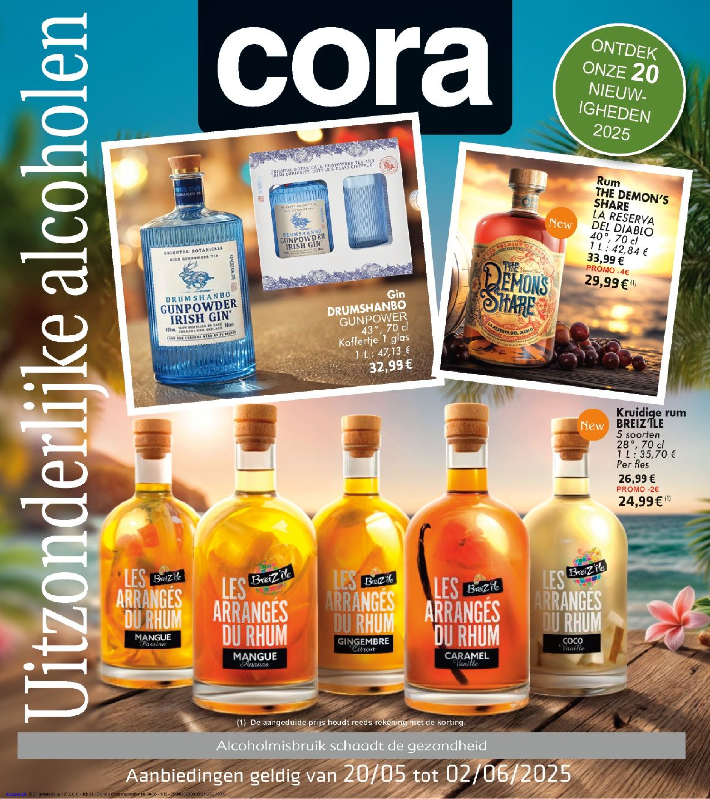 cora - Cora - Uitzonderlijke alcoholen folder geldig vanaf 20/05 - 02/06