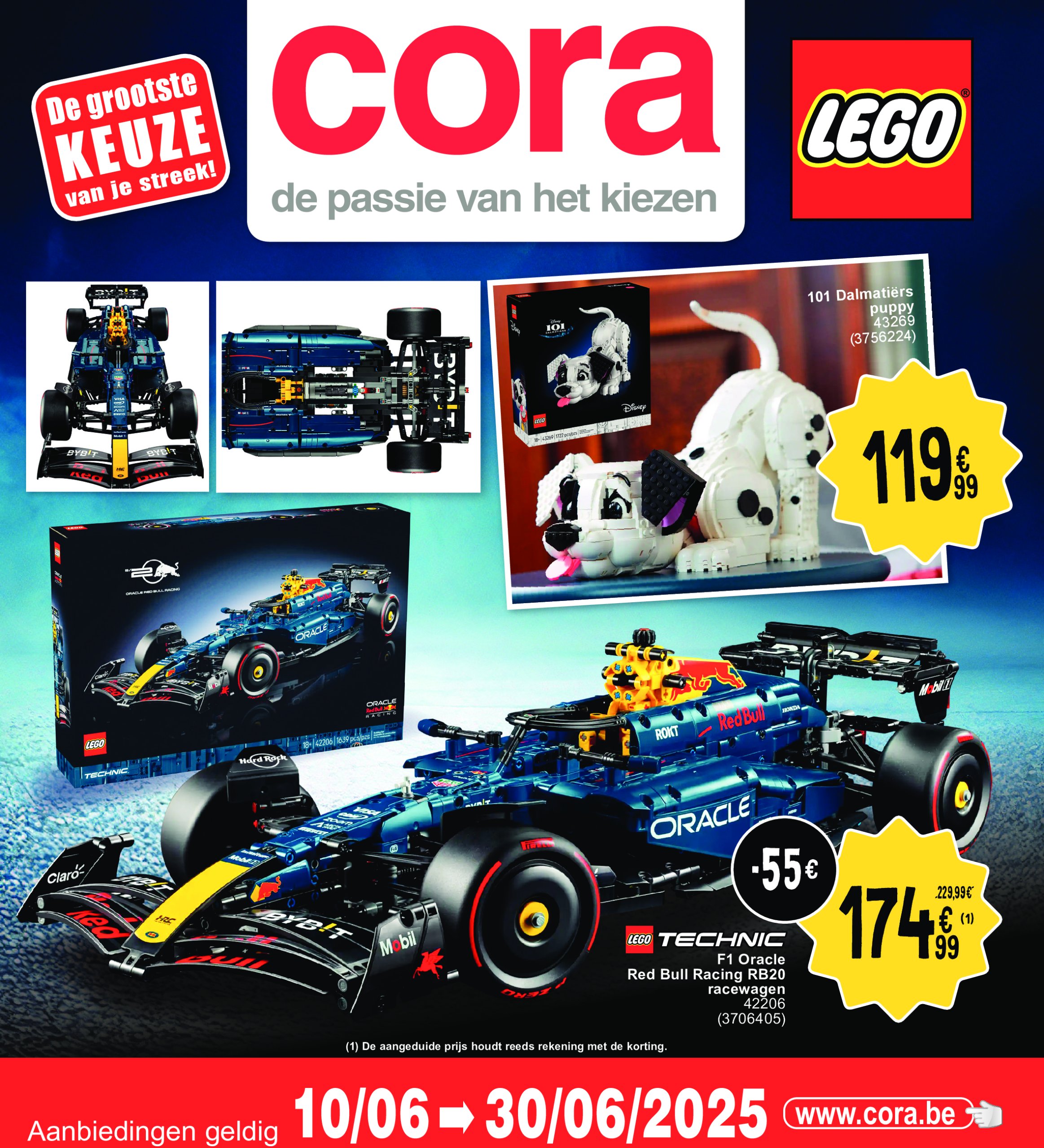 cora - Cora - LEGO folder geldig vanaf 06/06 - 30/06