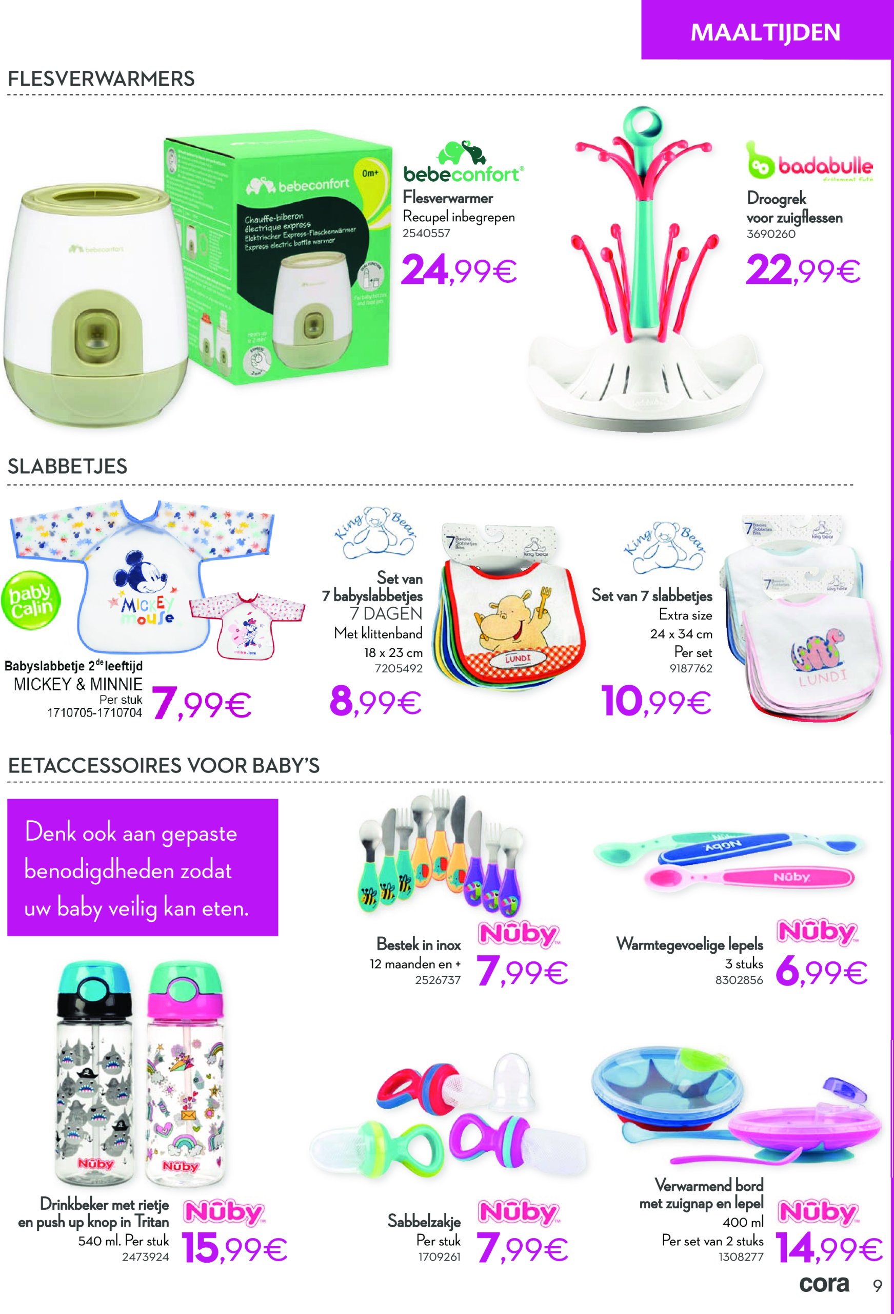 cora - Cora - Alles voor je baby folder geldig vanaf 02/06 - 30/06 - page: 9