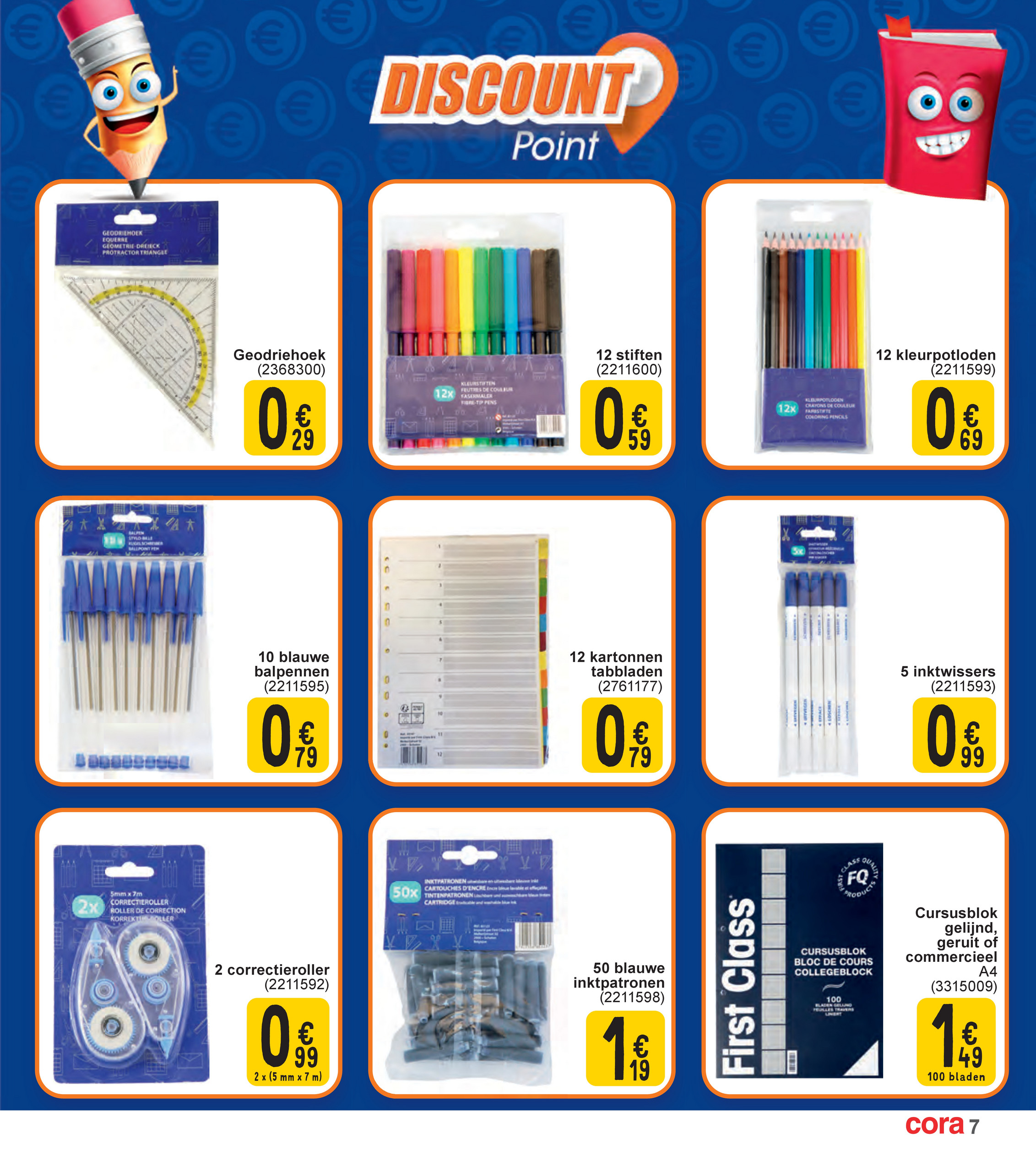 cora - Cora - Back to school folder geldig vanaf 29/07 - 30/08 - page: 7