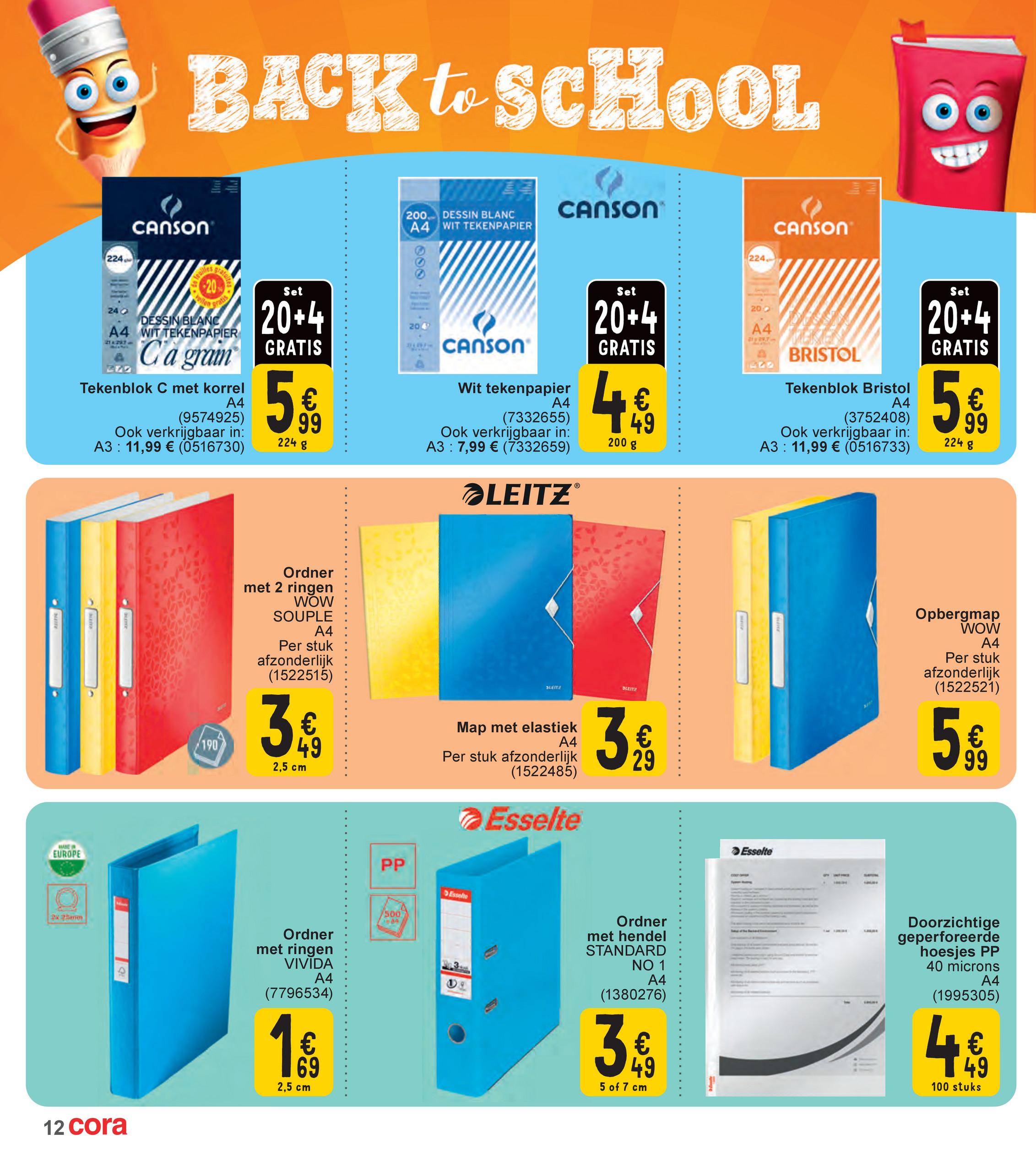cora - Cora - Back to school folder geldig vanaf 29/07 - 30/08 - page: 12