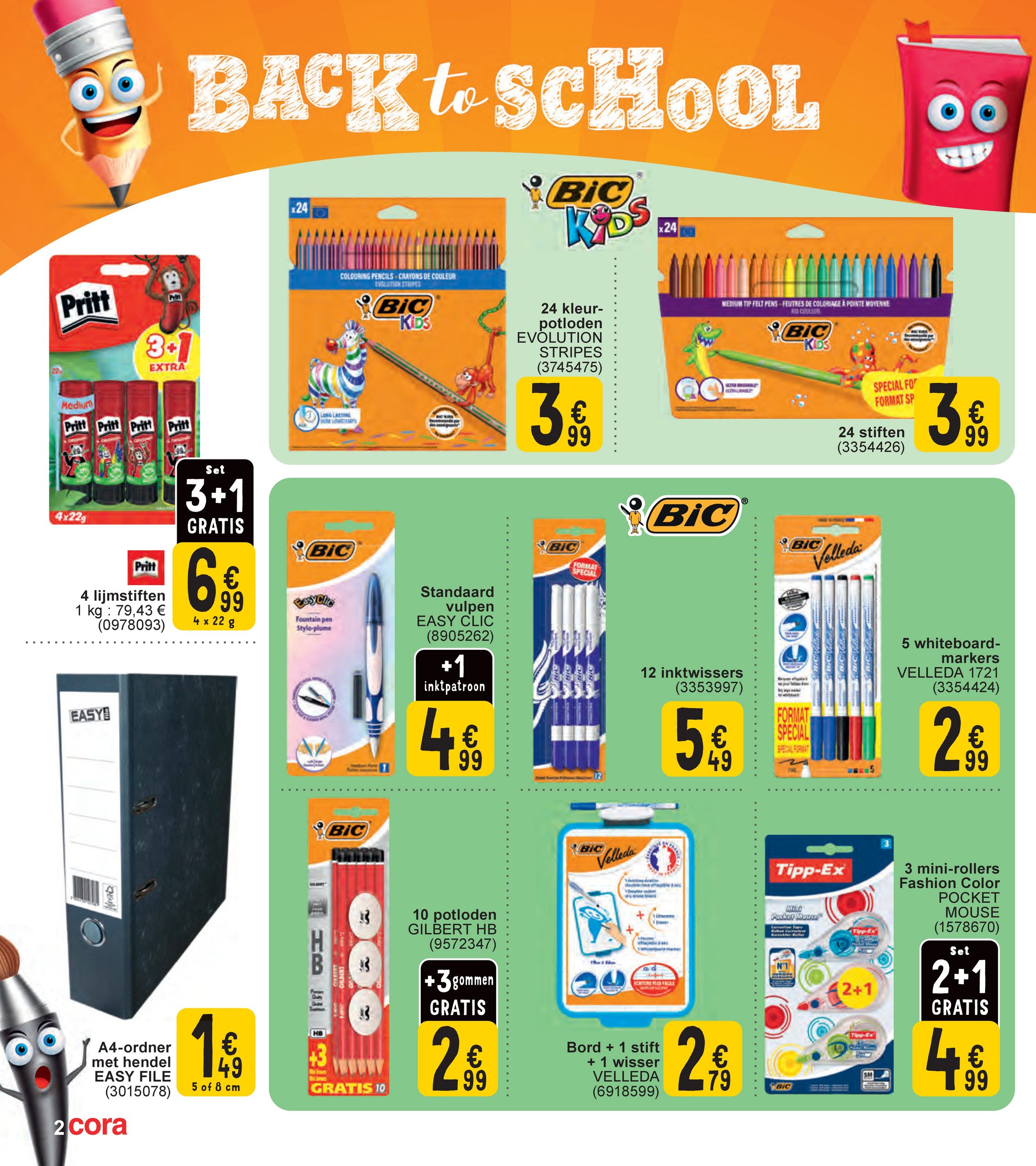 cora - Cora - Back to school folder geldig vanaf 29/07 - 30/08 - page: 2