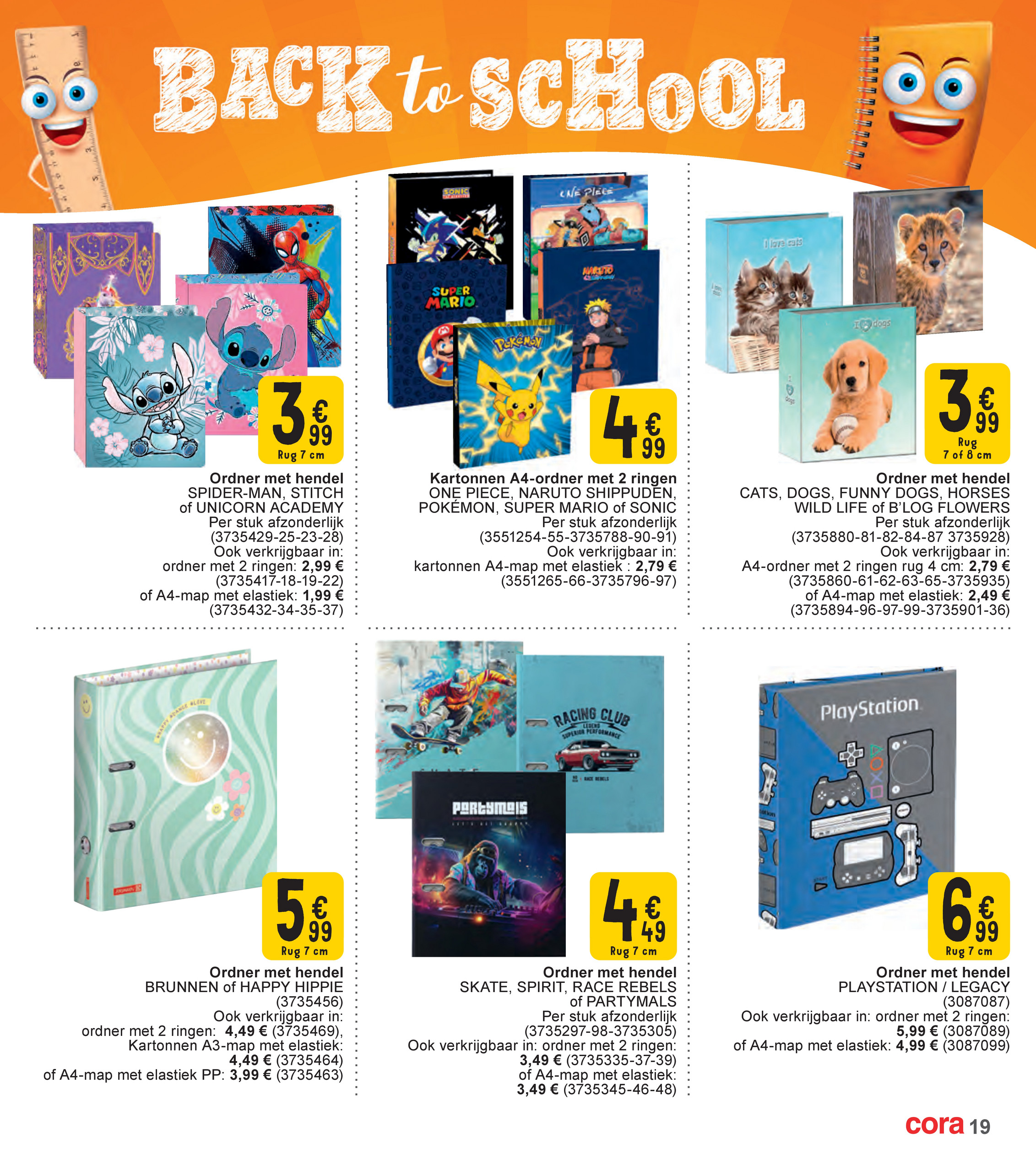 cora - Cora - Back to school folder geldig vanaf 29/07 - 30/08 - page: 19