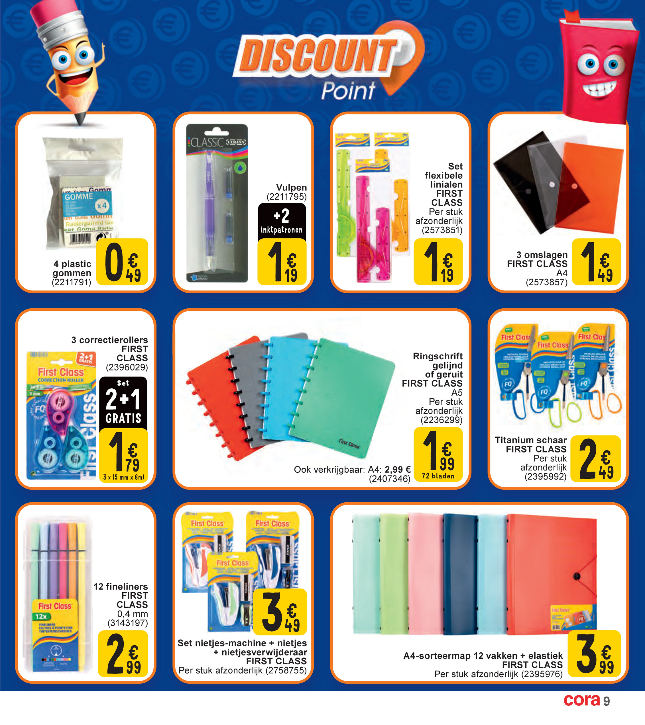 cora - Cora - Back to school folder geldig vanaf 29/07 - 30/08 - page: 9
