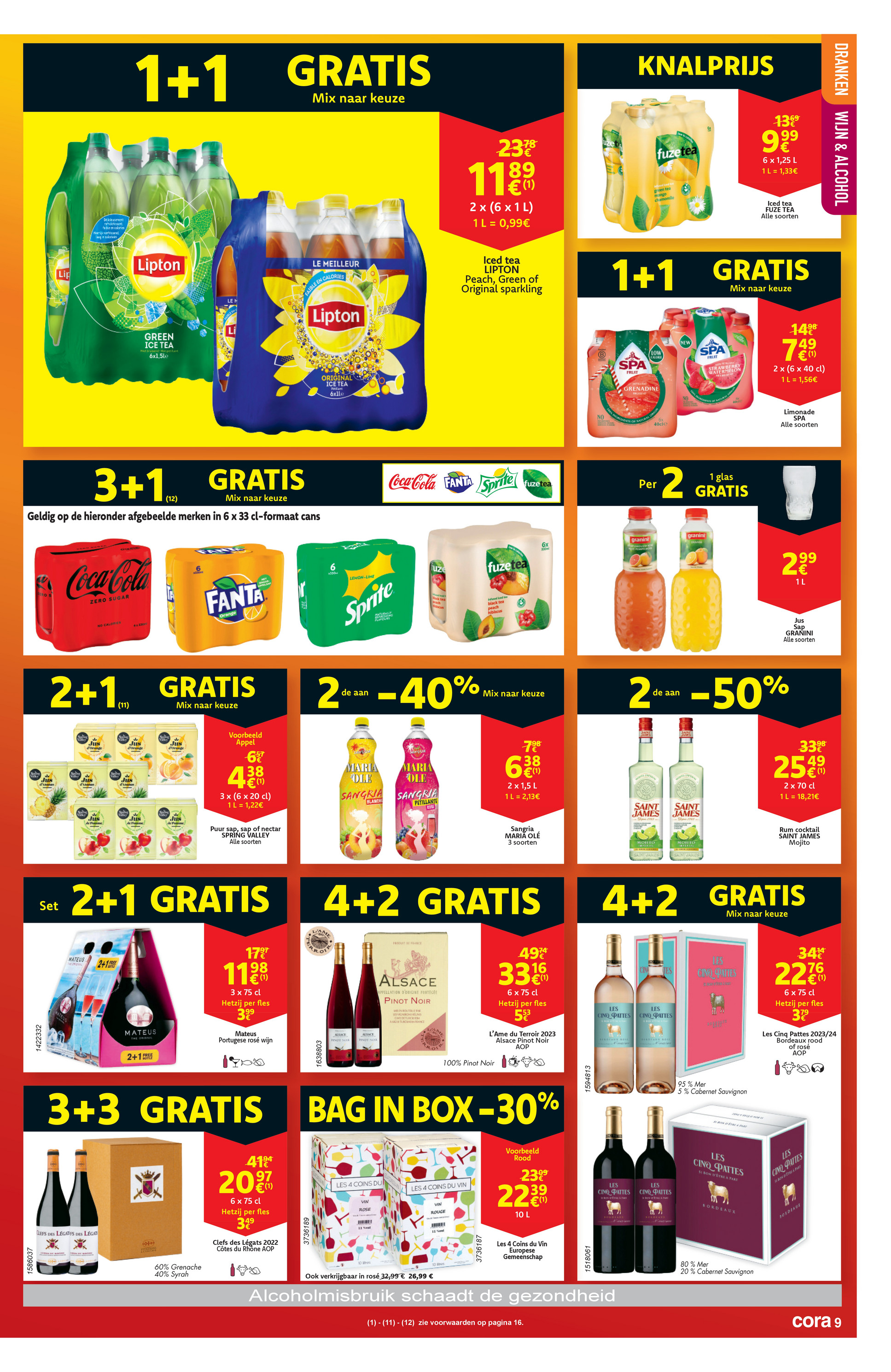 cora - Cora - Grote volumes folder geldig vanaf 29/07 - 04/08 - page: 9