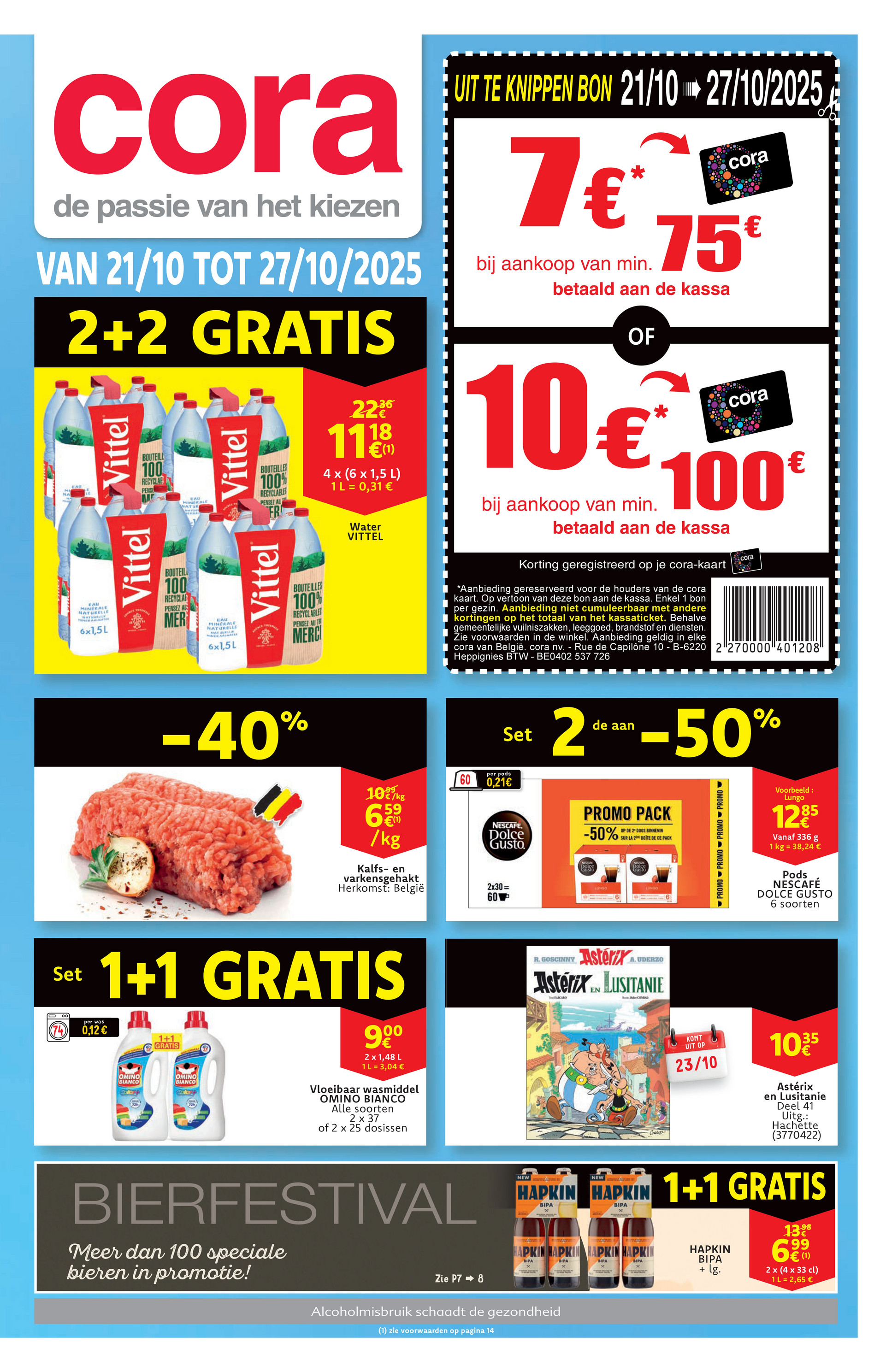 cora - De Cora folder geldig vanaf 21/10 t/m 27/10