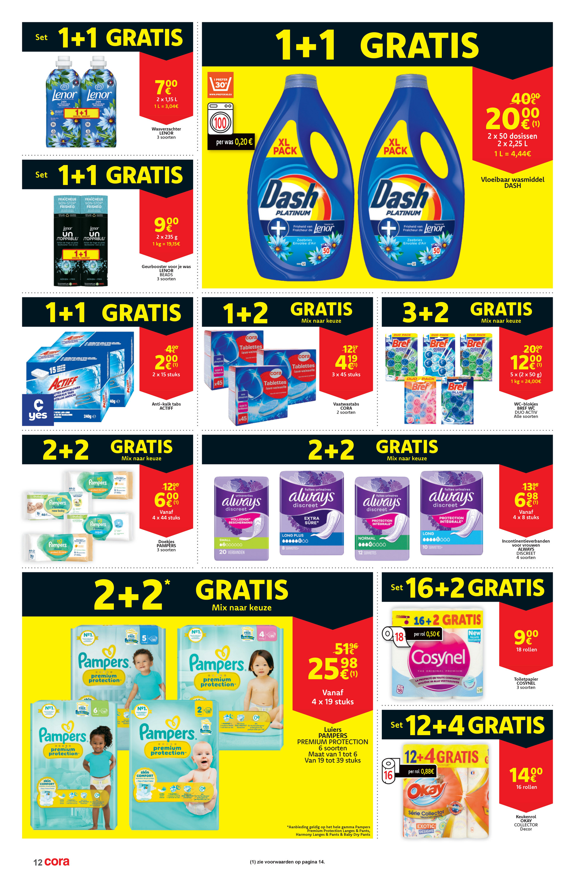 cora - De Cora - 1+1 gratis folder geldig vanaf 28/10 t/m 03/11 - page: 12