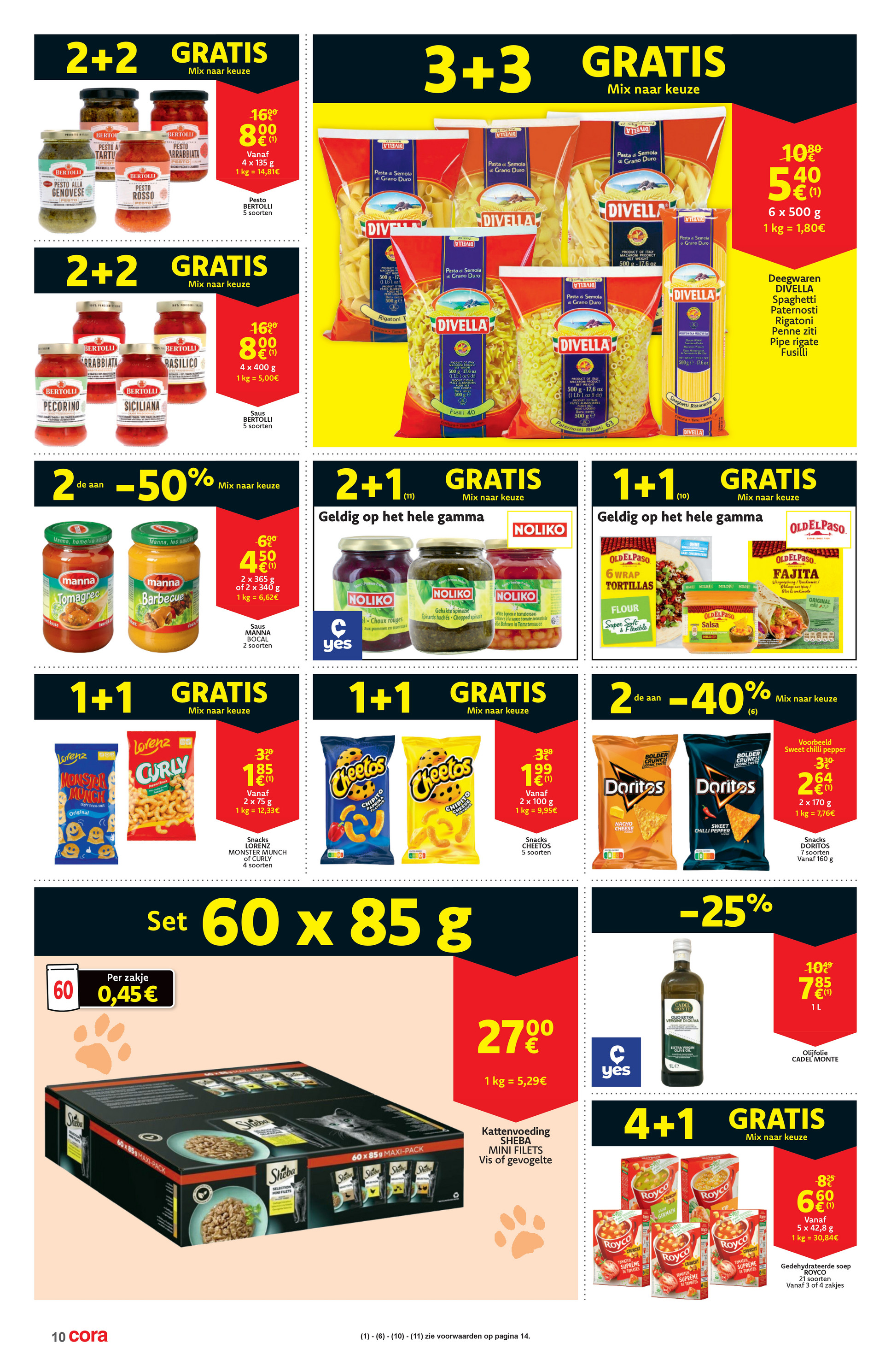 cora - De Cora - 1+1 gratis folder geldig vanaf 28/10 t/m 03/11 - page: 10