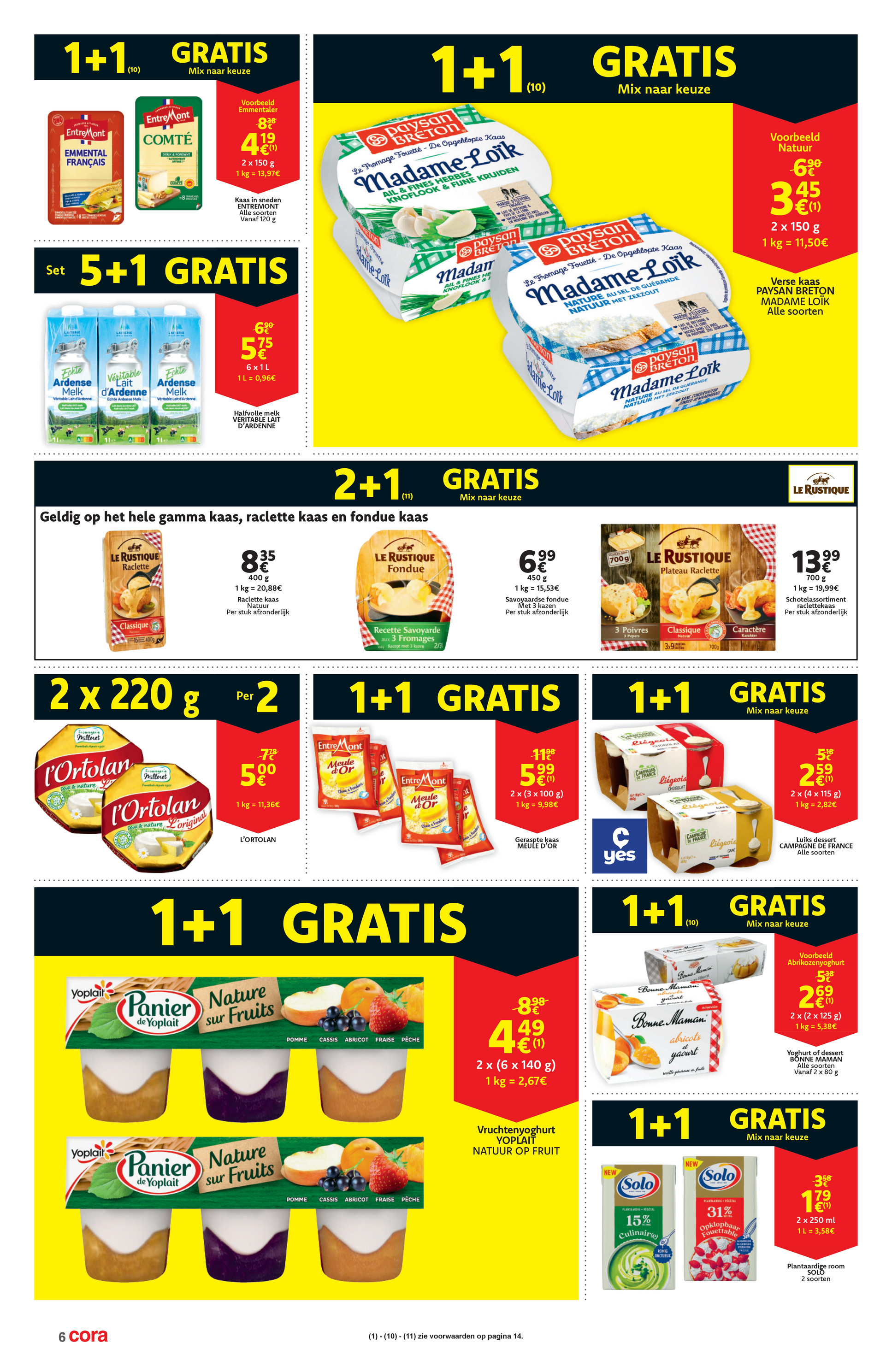 cora - De Cora - 1+1 gratis folder geldig vanaf 28/10 t/m 03/11 - page: 6