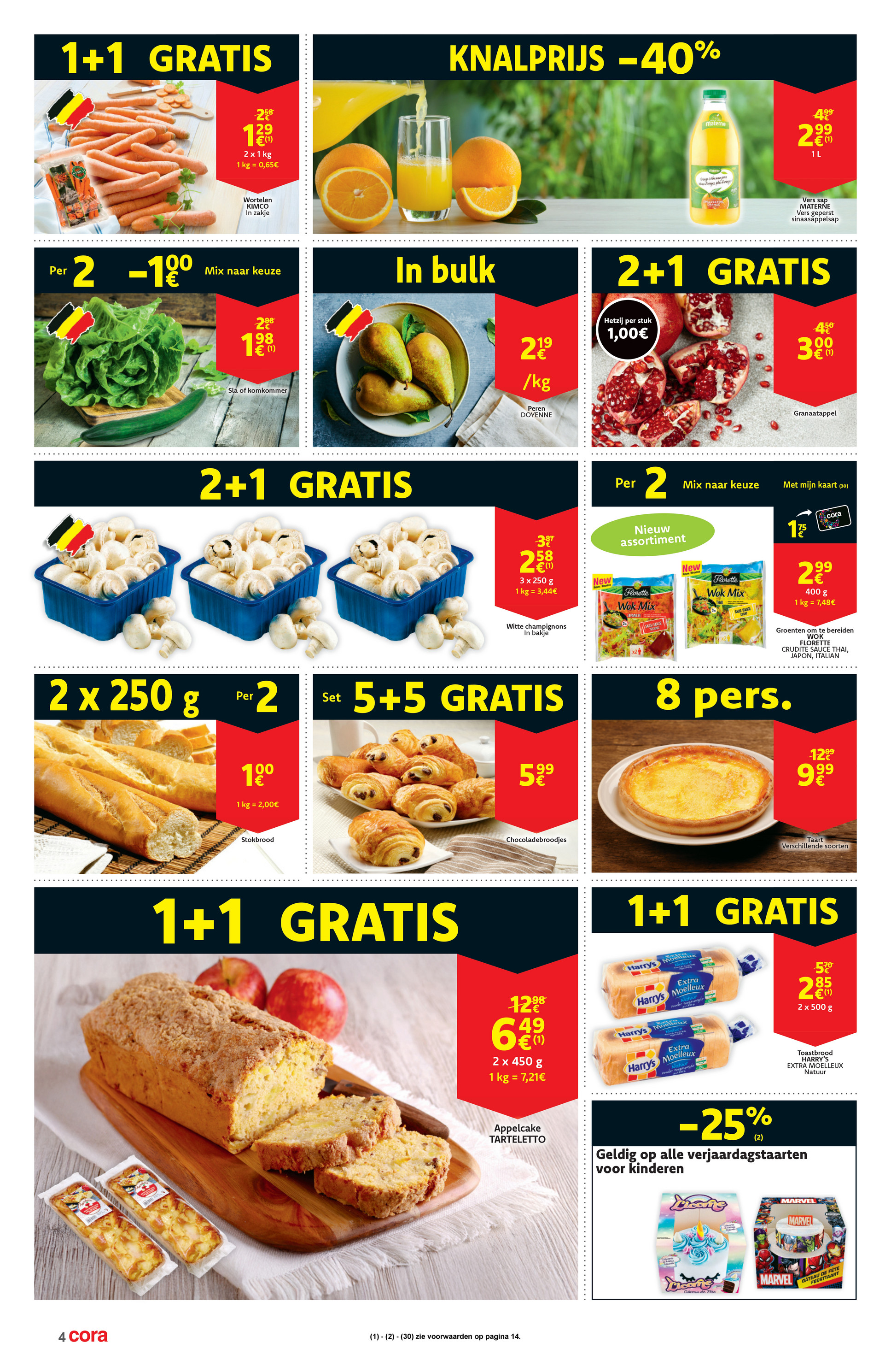 cora - De Cora - 1+1 gratis folder geldig vanaf 28/10 t/m 03/11 - page: 4