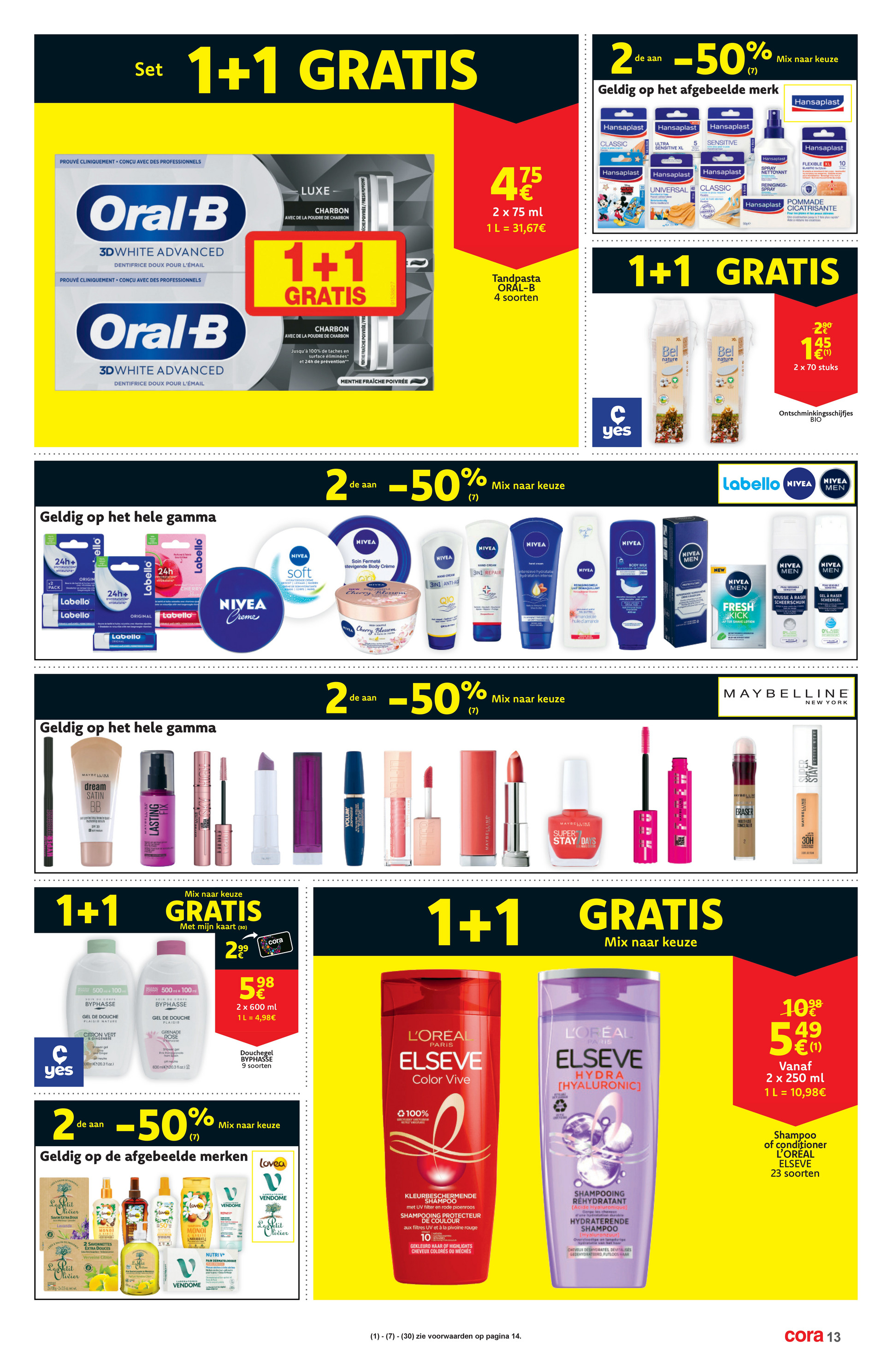 cora - De Cora - 1+1 gratis folder geldig vanaf 28/10 t/m 03/11 - page: 13