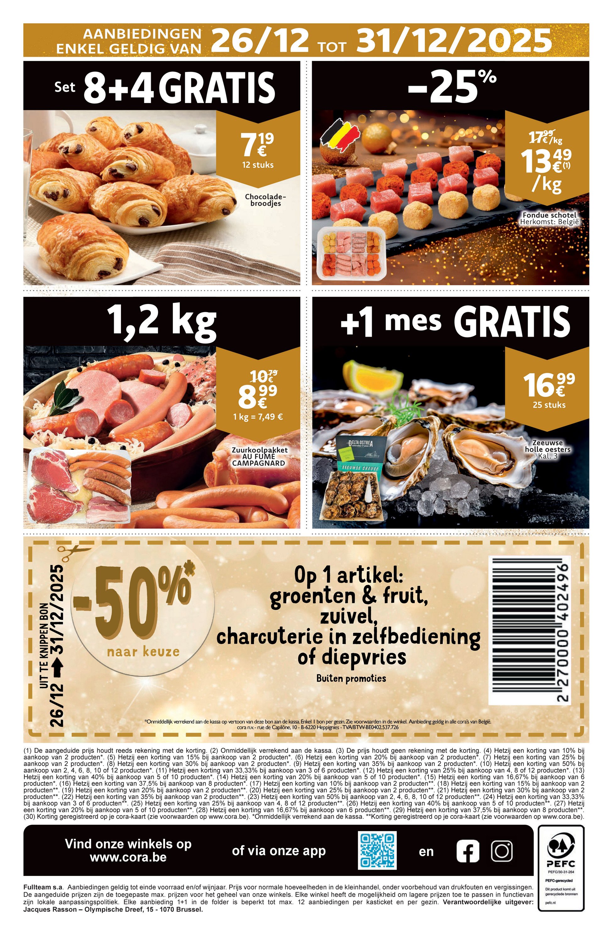 cora - De Cora - Prettige Feestdagen folder geldig vanaf 16/12 t/m 31/12 - page: 16