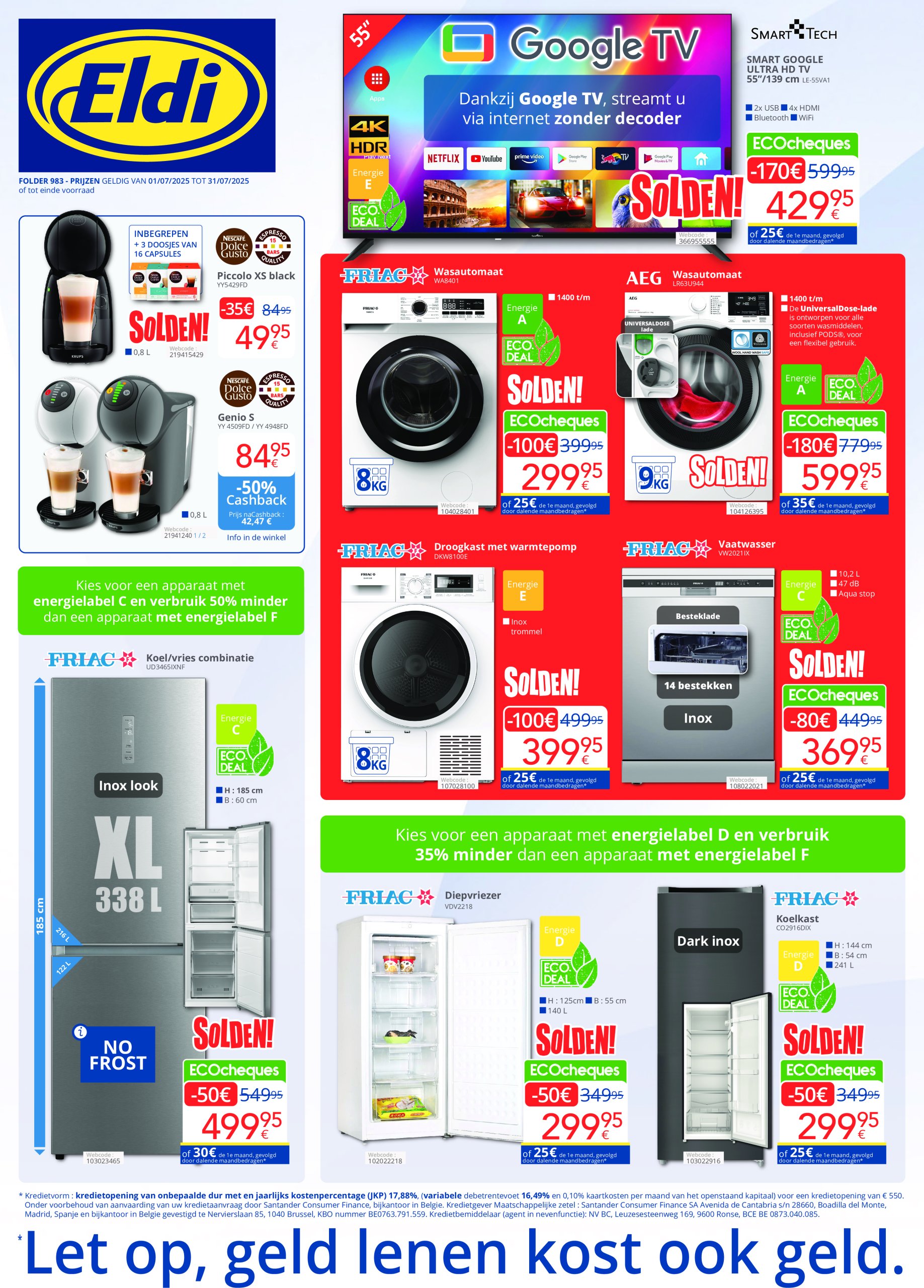 eldi - Eldi folder geldig vanaf 01/07 - 31/07 - page: 1
