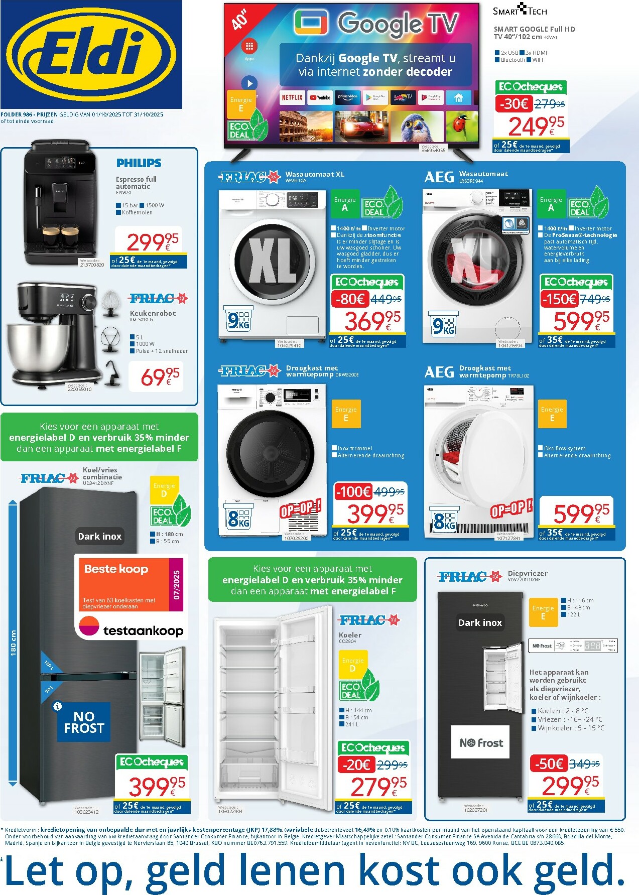 eldi - Eldi folder geldig vanaf 01/10 - 31/10