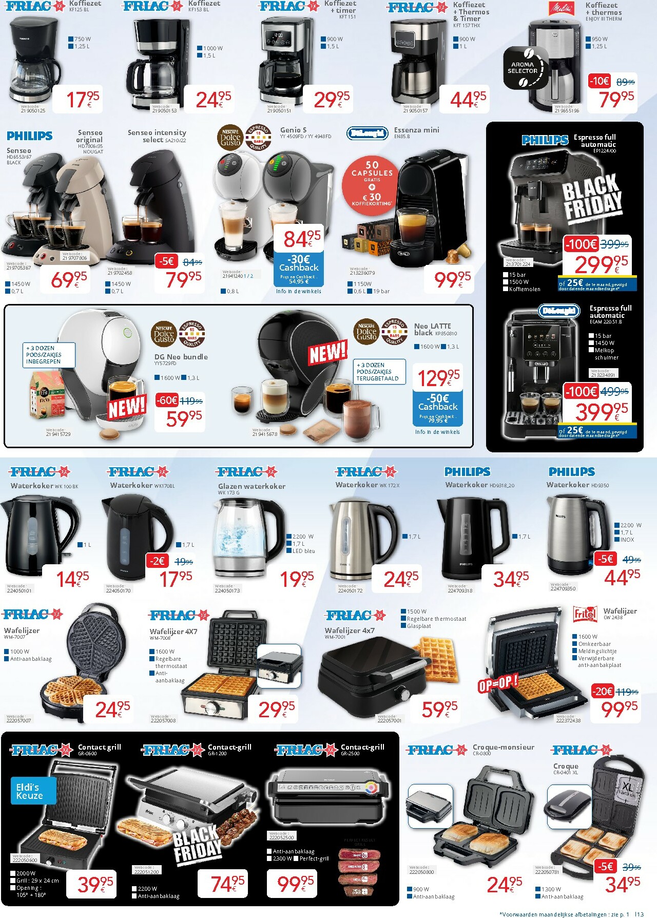 eldi - De Eldi folder geldig vanaf 01/11 t/m 30/11 - page: 13