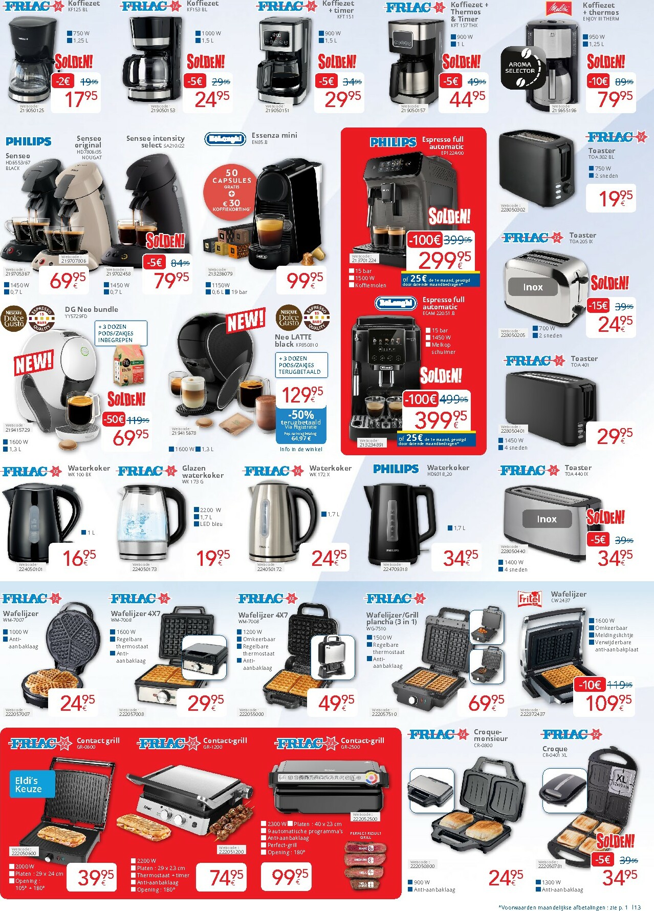eldi - De Eldi folder geldig vanaf 03/01 t/m 31/01 - page: 13