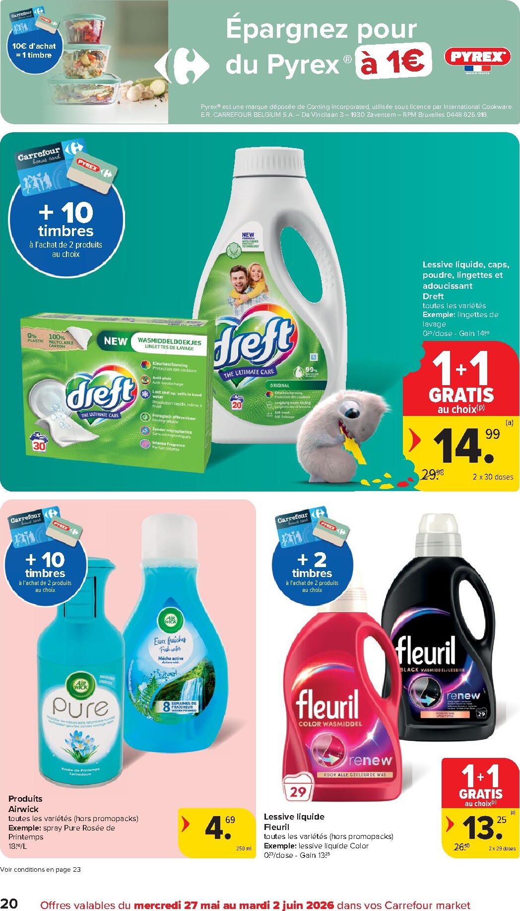 carrefour - Carrefour Market folder voor volgende week van woensdag 27/05/2026 tot dinsdag 02/06/2026 - page: 20
