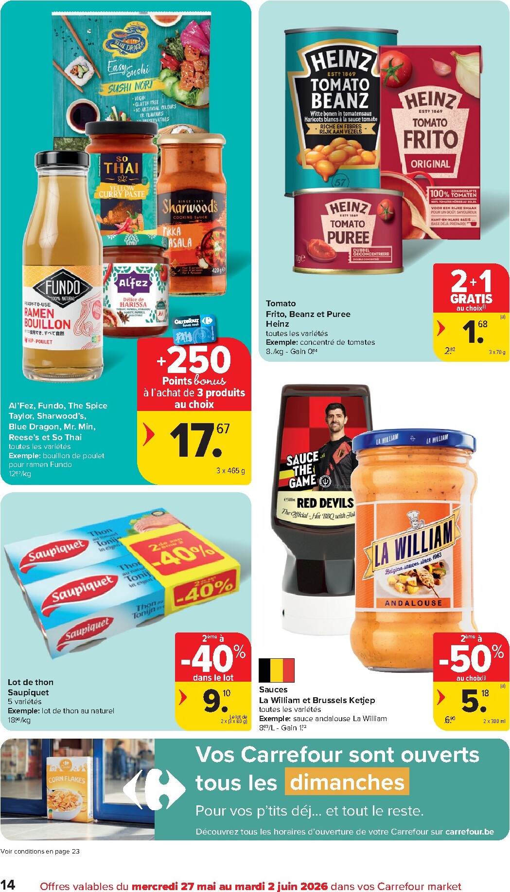 carrefour - Carrefour Market folder voor volgende week van woensdag 27/05/2026 tot dinsdag 02/06/2026 - page: 14