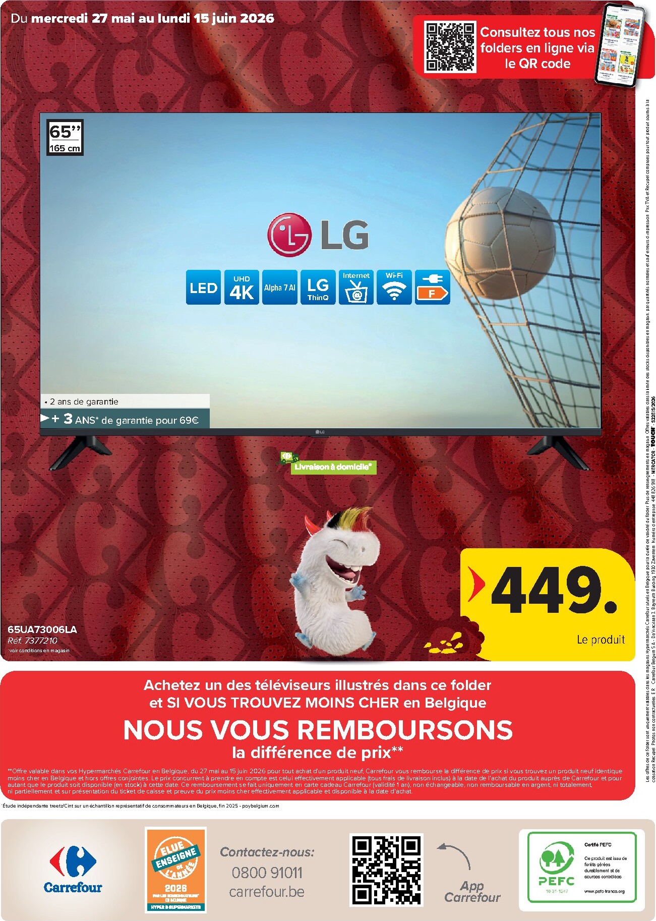 carrefour - Carrefour Hypermarchés - Vivez vos Emotions en Grand folder voor volgende week van woensdag 27/05/2026 tot maandag 15/06/2026 - page: 12