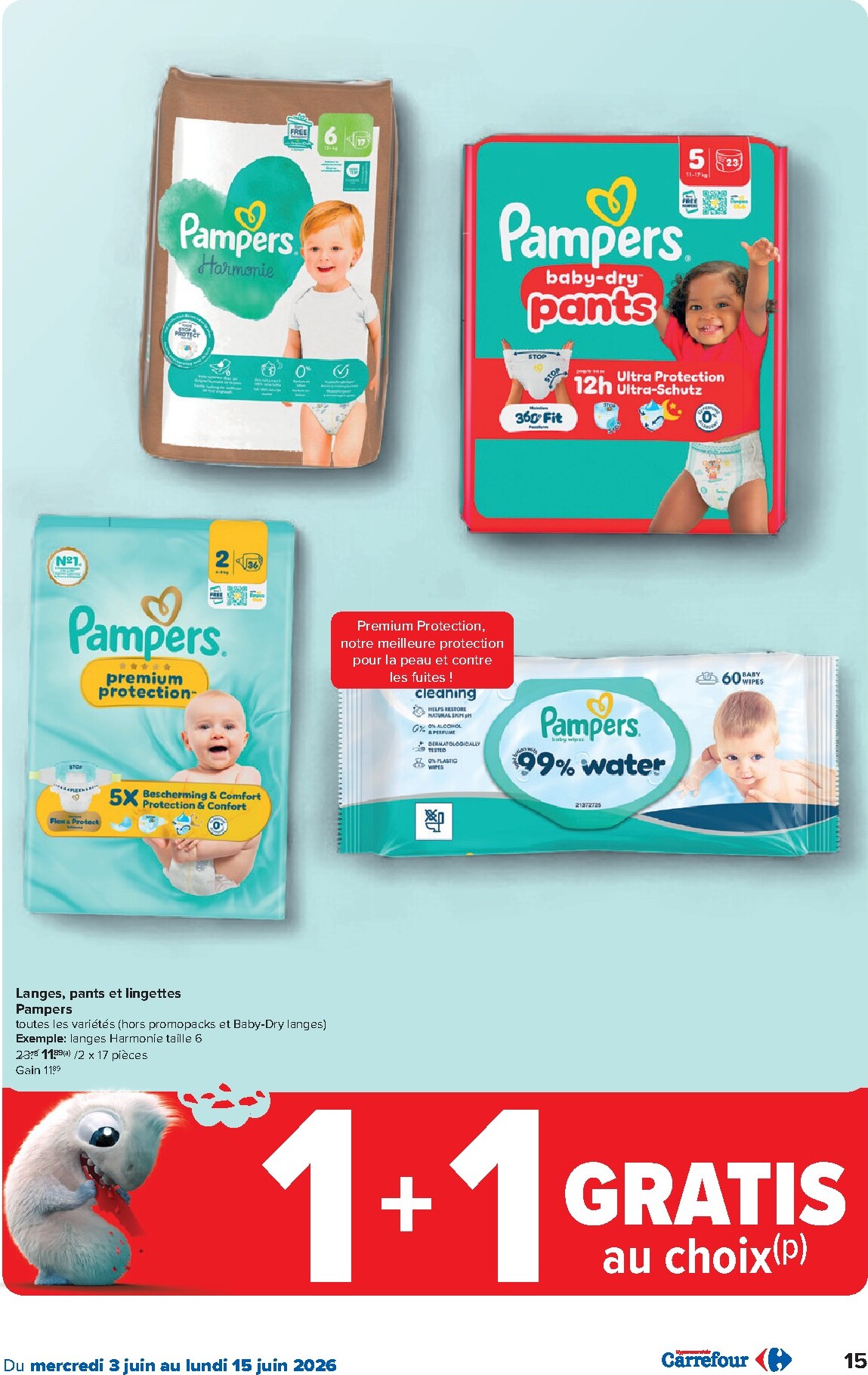 carrefour - Carrefour Hypermarchés folder voor volgende week van woensdag 03/06/2026 tot maandag 15/06/2026 - page: 15