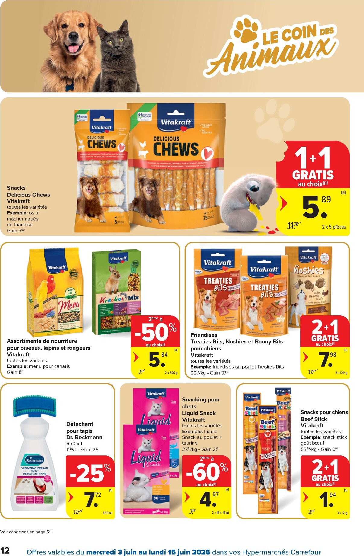 carrefour - Carrefour Hypermarchés folder voor volgende week van woensdag 03/06/2026 tot maandag 15/06/2026 - page: 12
