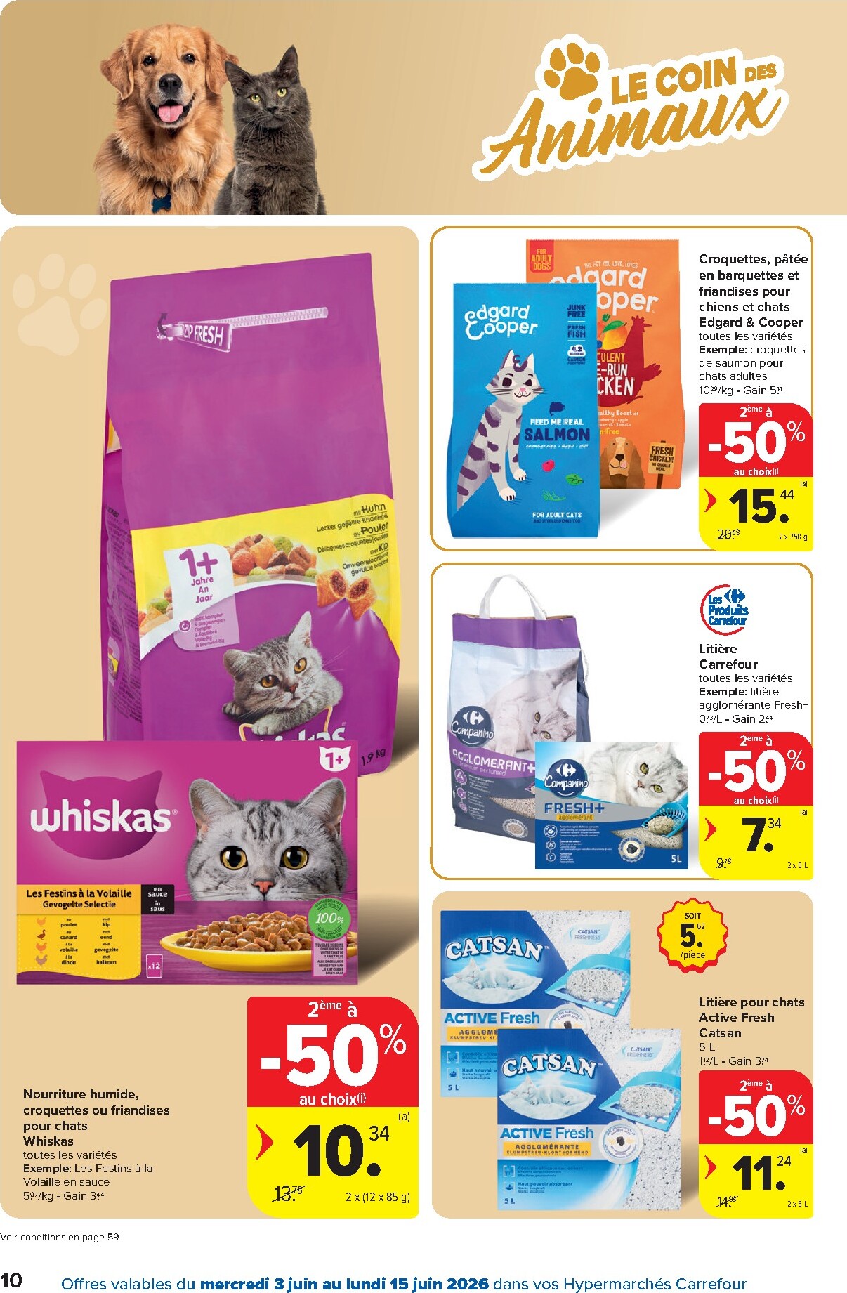 carrefour - Carrefour Hypermarchés folder voor volgende week van woensdag 03/06/2026 tot maandag 15/06/2026 - page: 10
