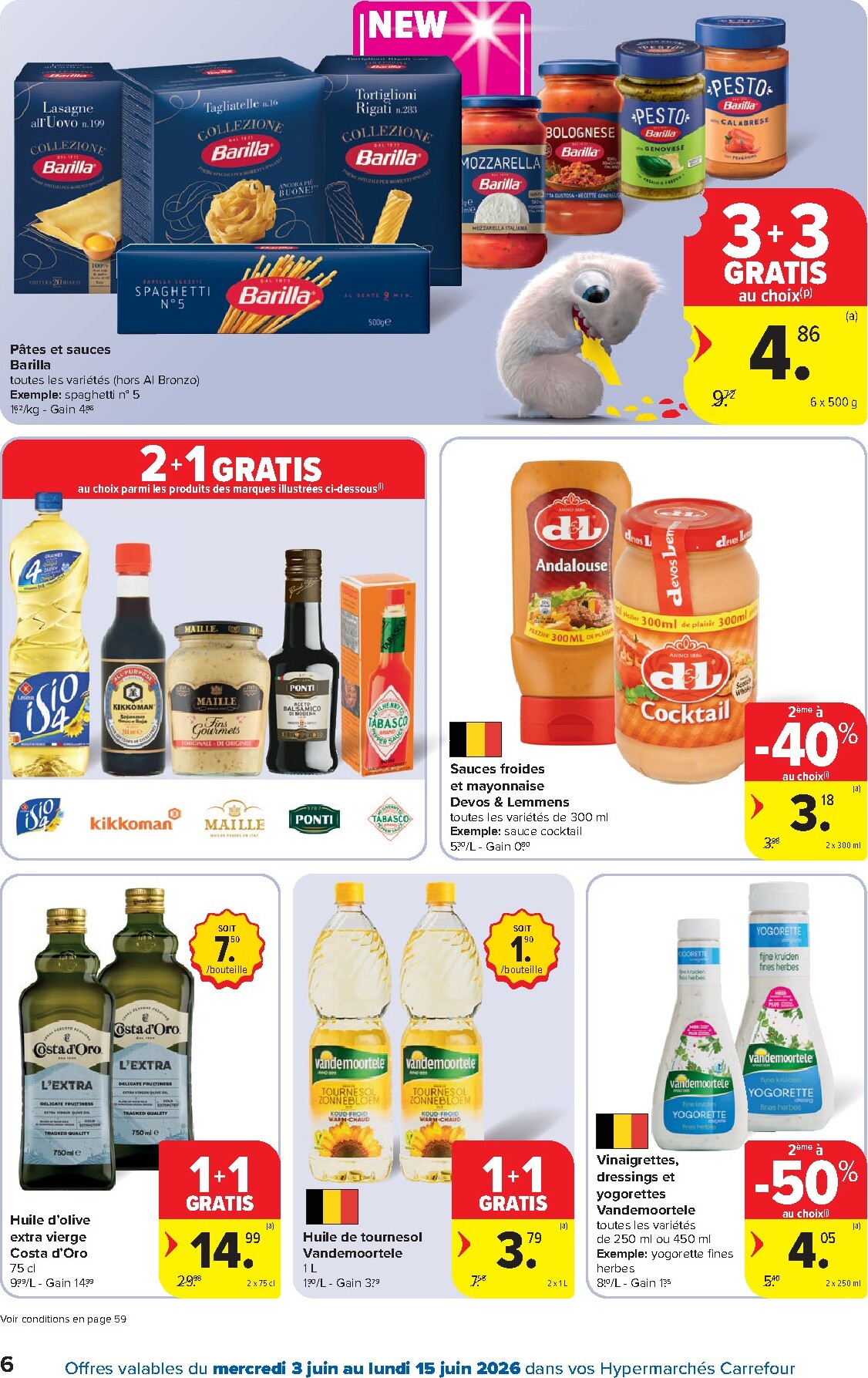 carrefour - Carrefour Hypermarchés folder voor volgende week van woensdag 03/06/2026 tot maandag 15/06/2026 - page: 6